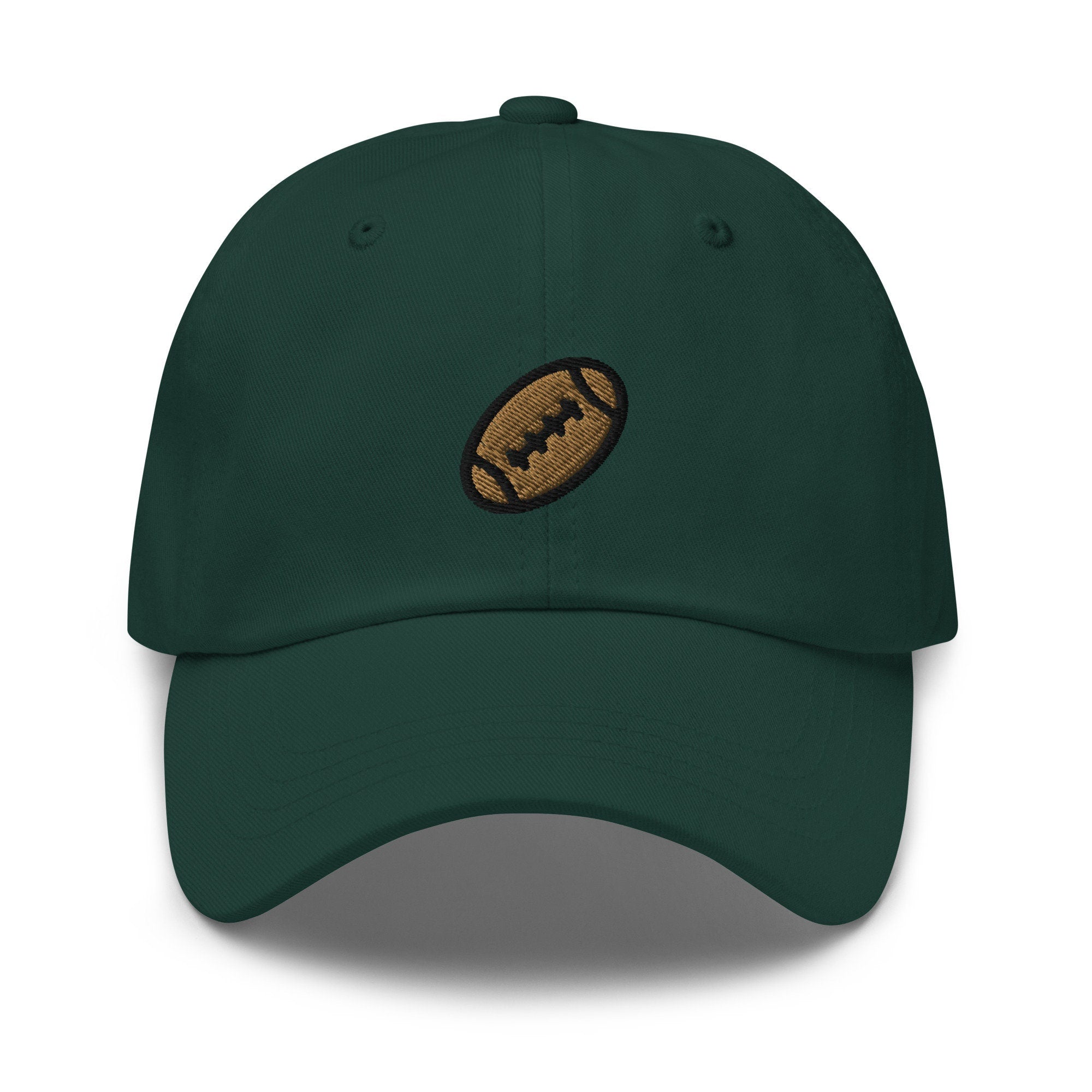 Rugby Ball Embroidered Dad Hat