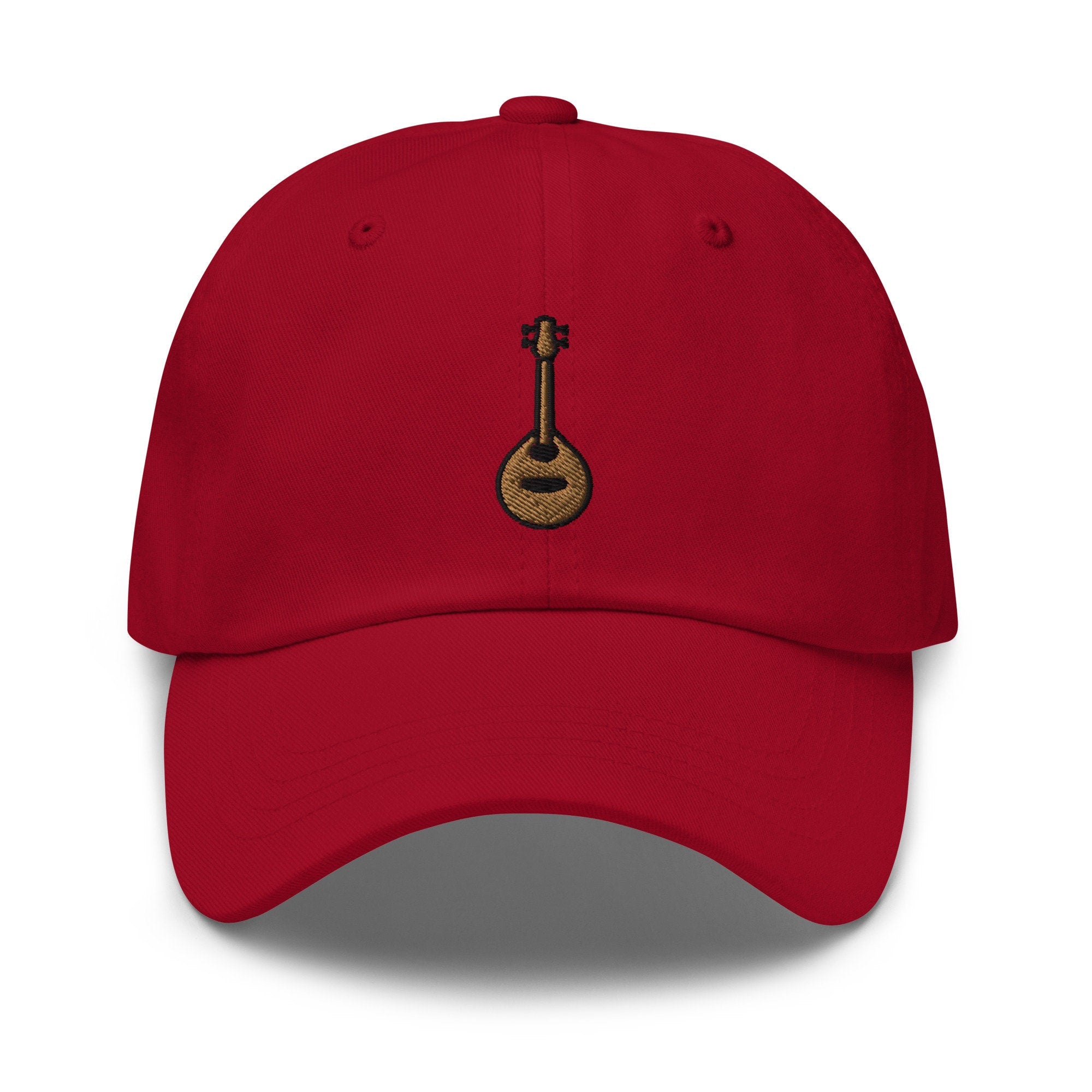 Mandolin Embroidered Dad Hat