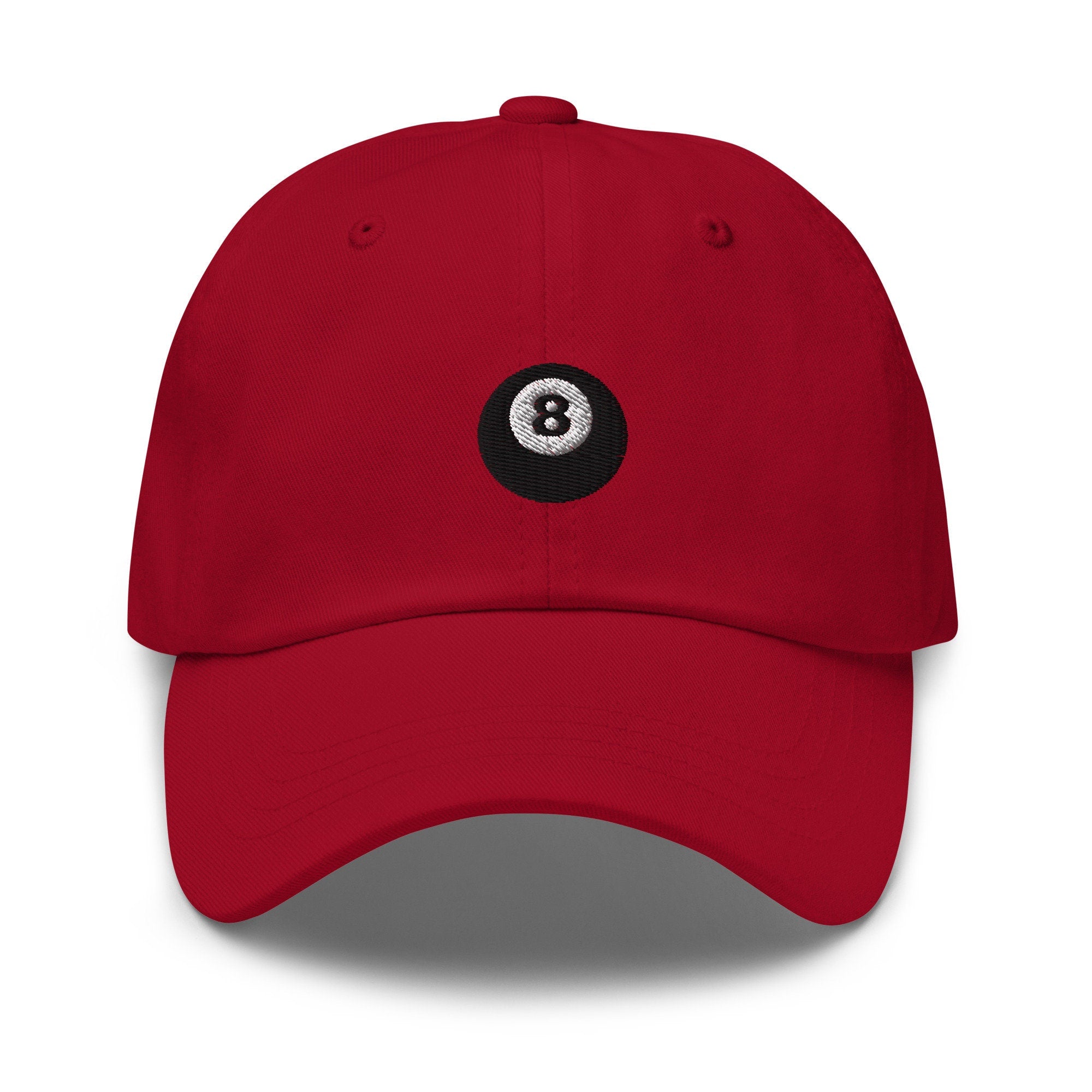 Eight Ball Embroidered Dad Hat