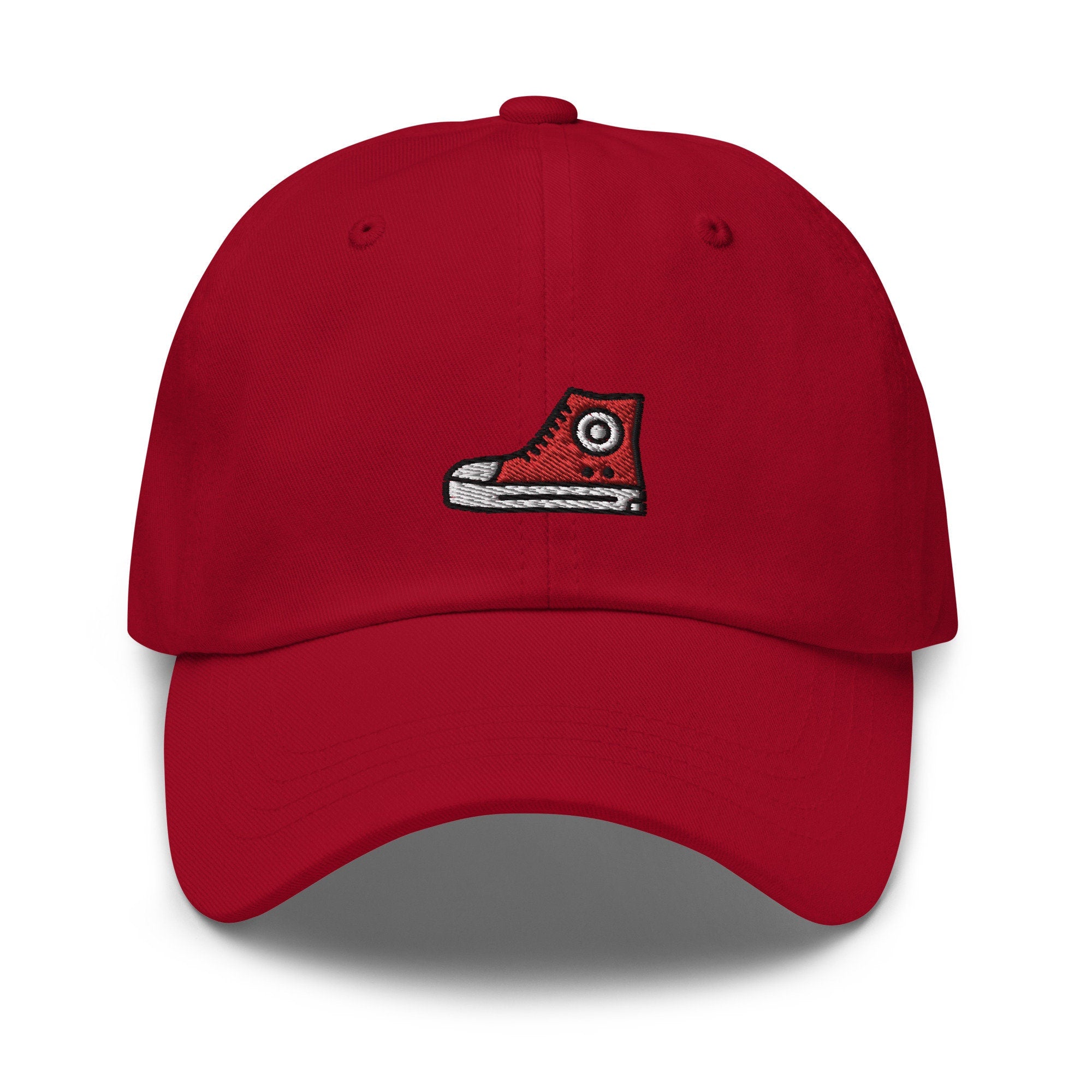 High Top Sneaker Embroidered Dad Hat