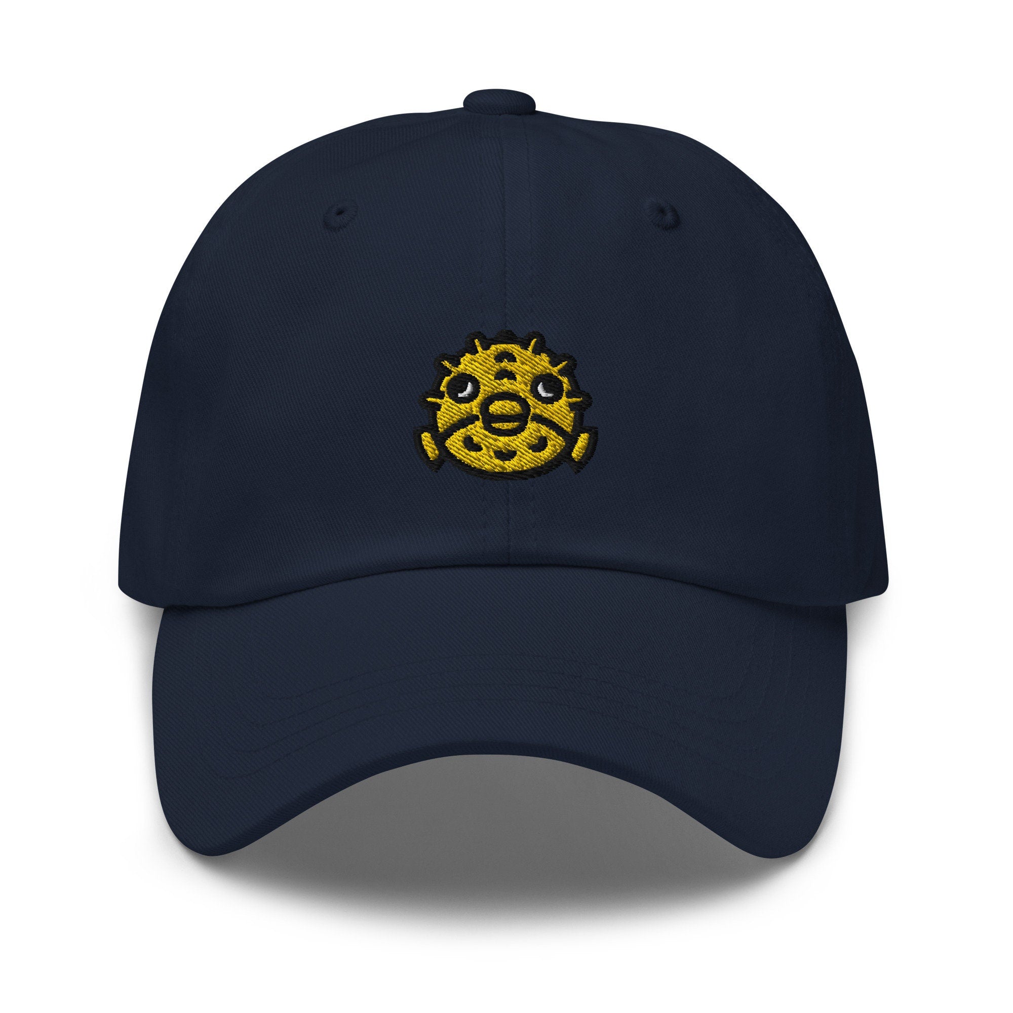 Puffer Fish Embroidered Dad Hat