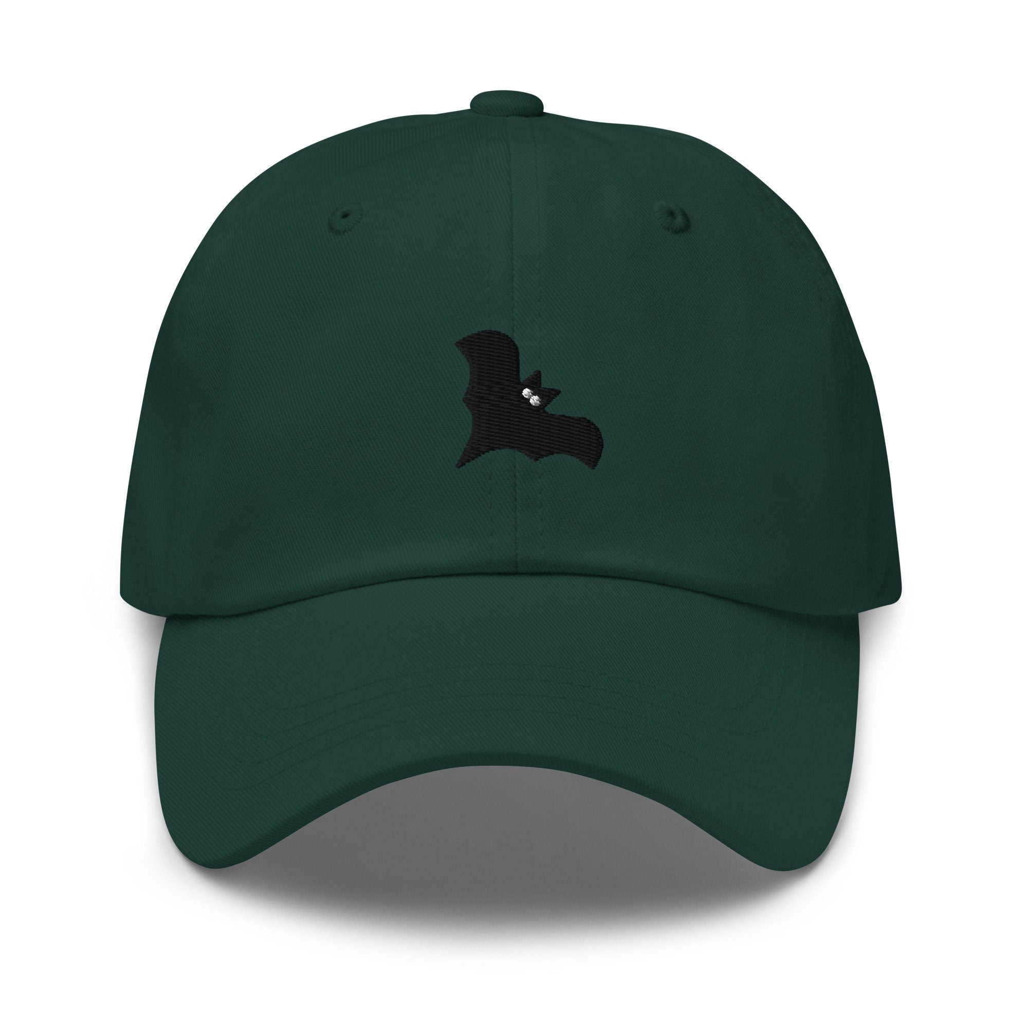 Bat Embroidered Dad Hat