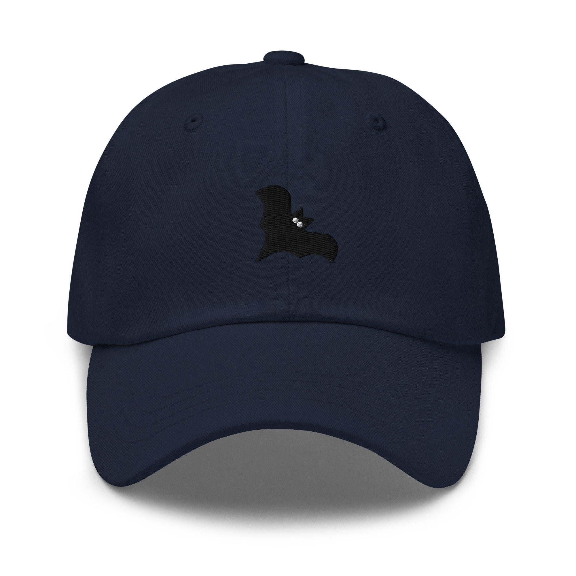 Bat Embroidered Dad Hat