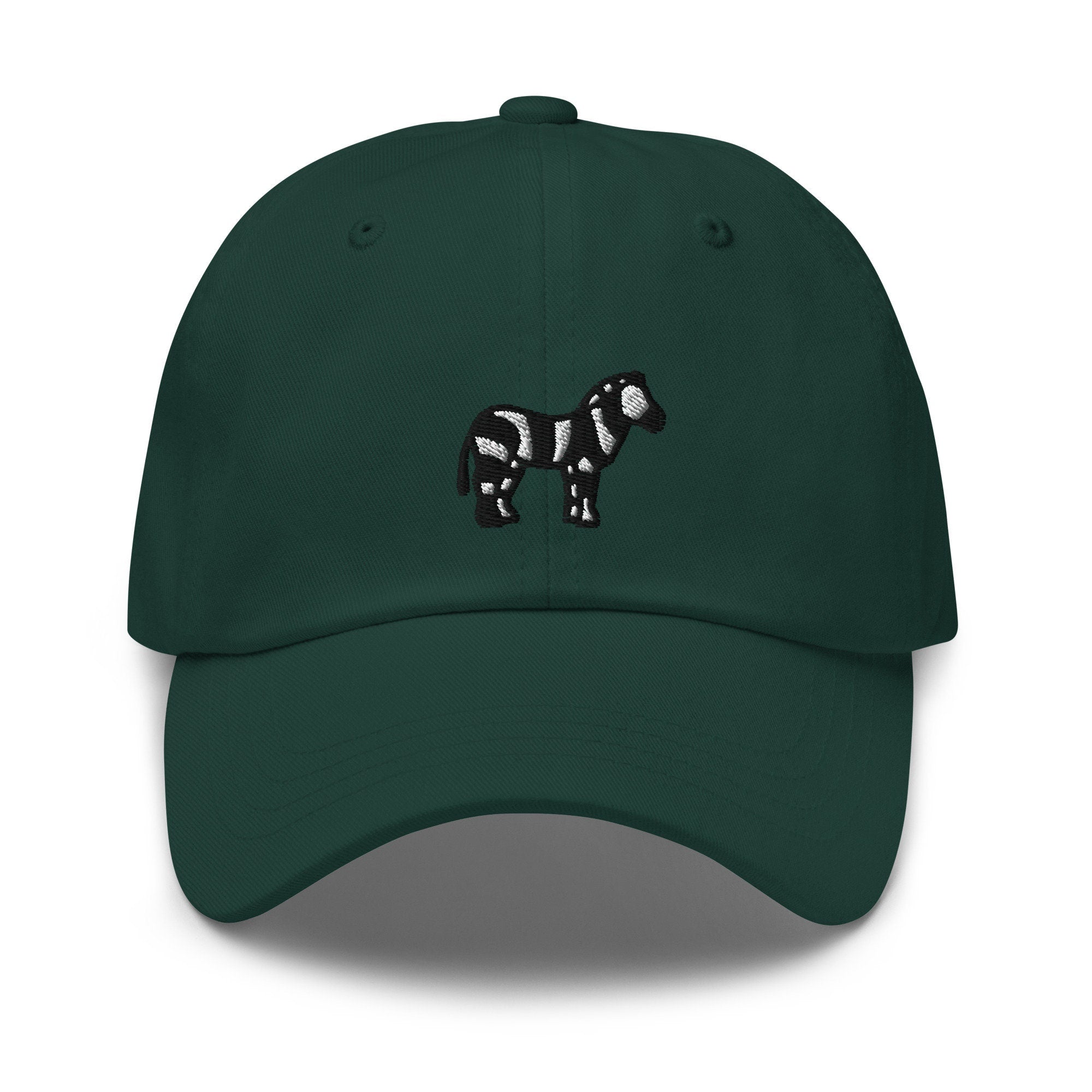 Zebra Embroidered Dad Hat
