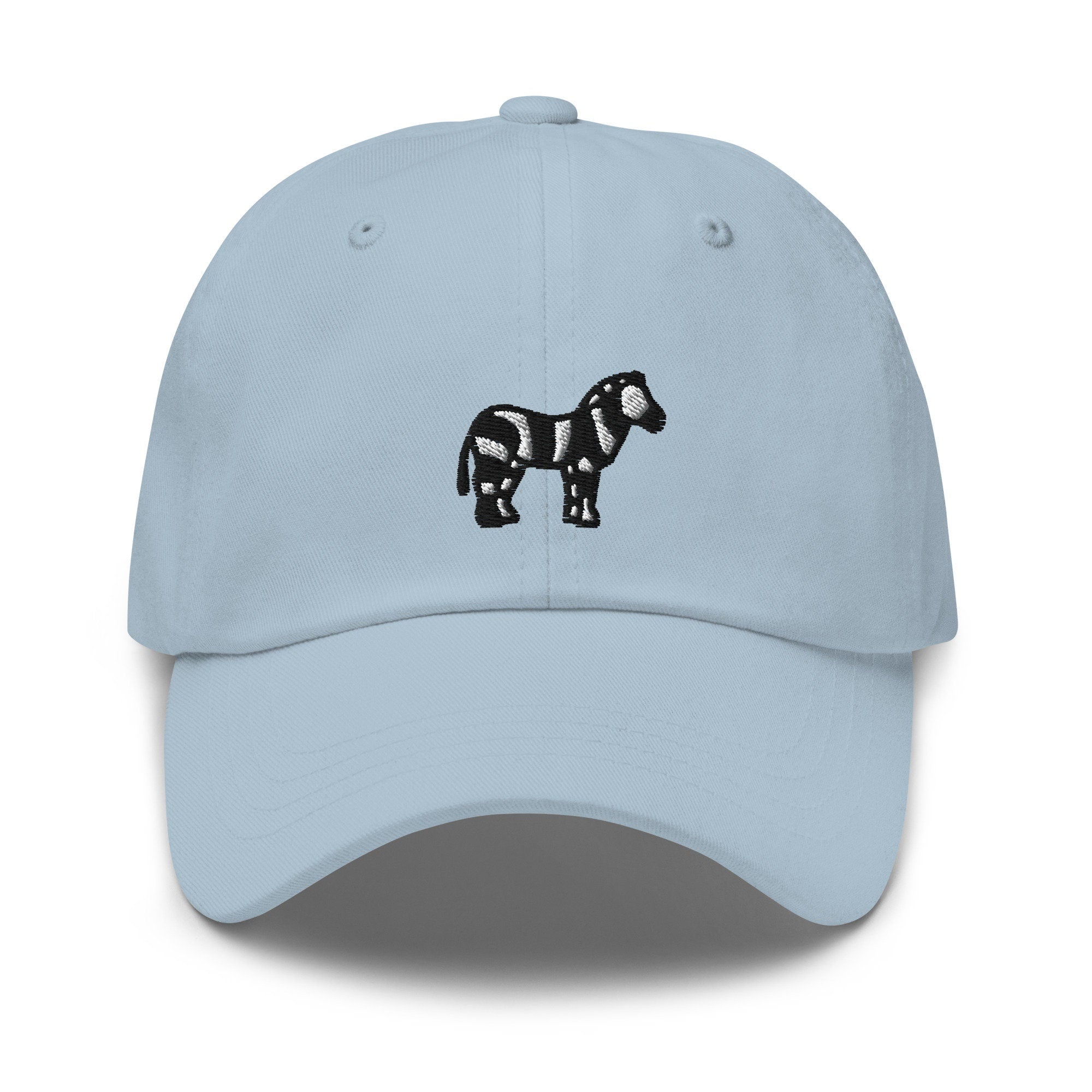 Zebra Embroidered Dad Hat