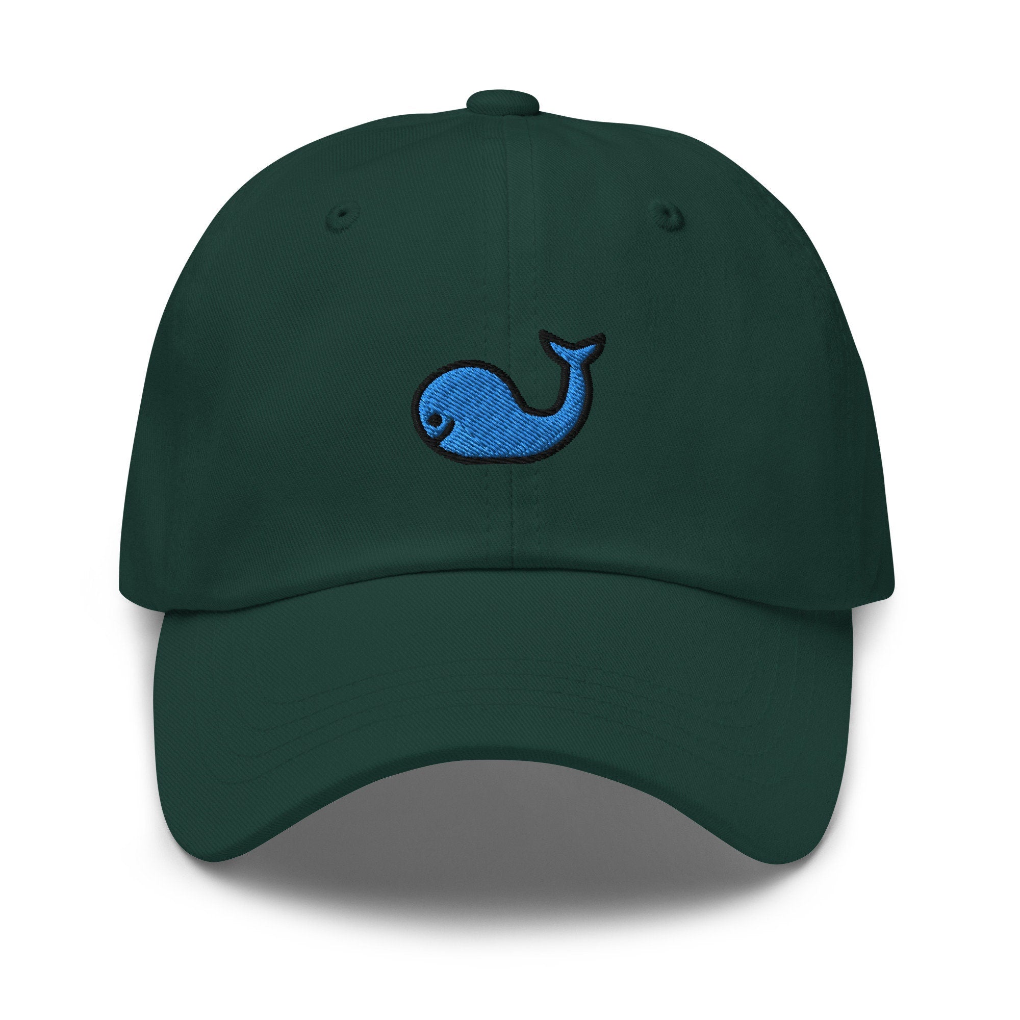 Whale Embroidered Dad Hat