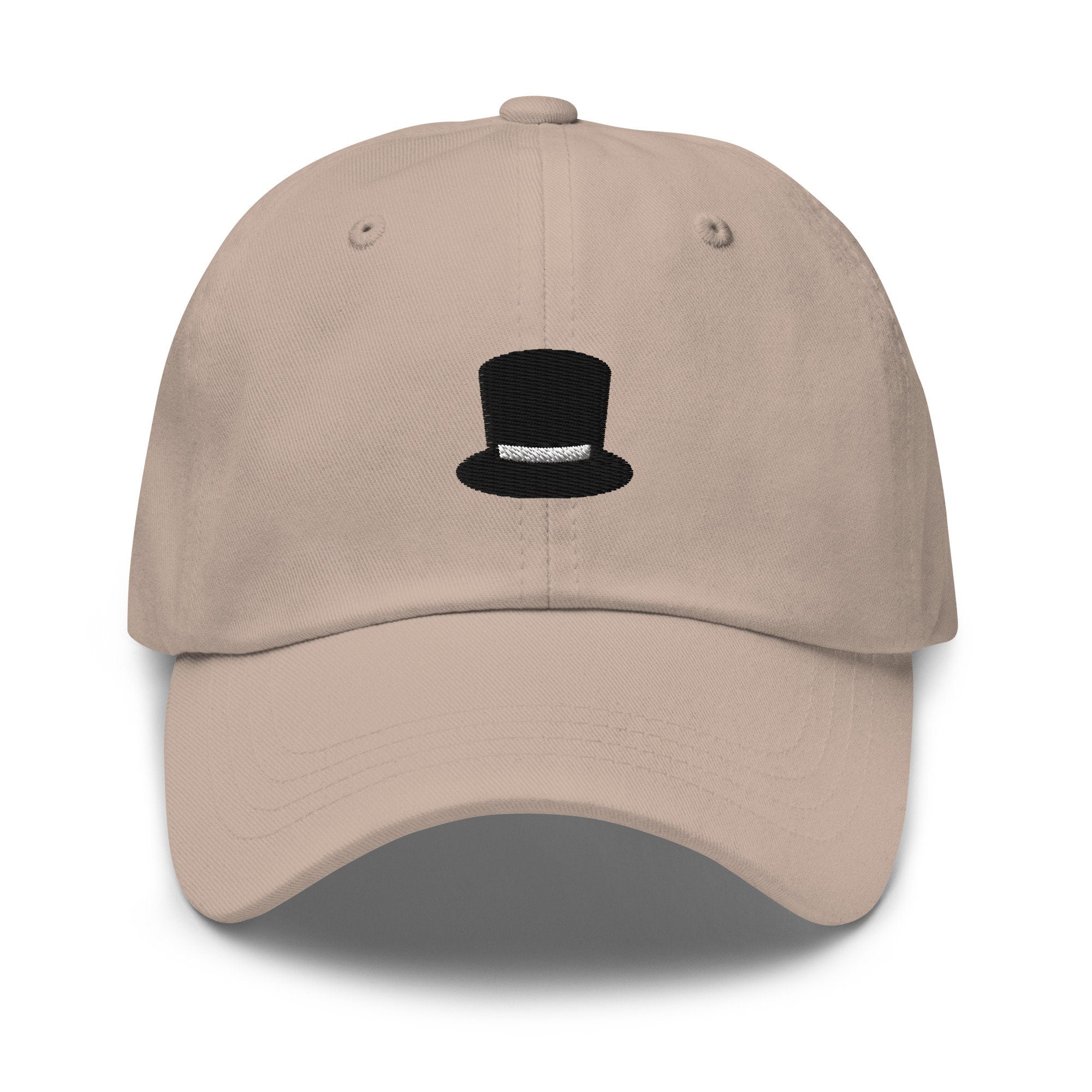 Top Hat Embroidered Dad Hat
