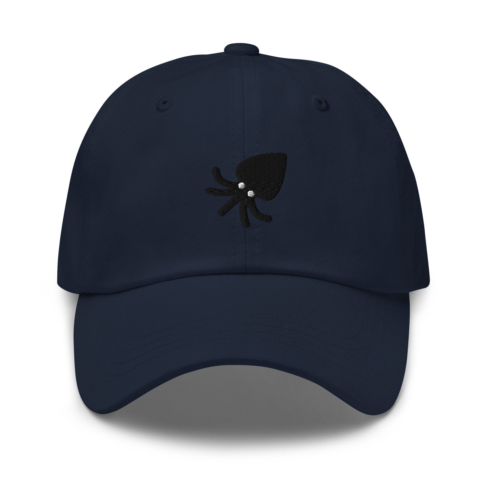 Squid Embroidered Dad Hat