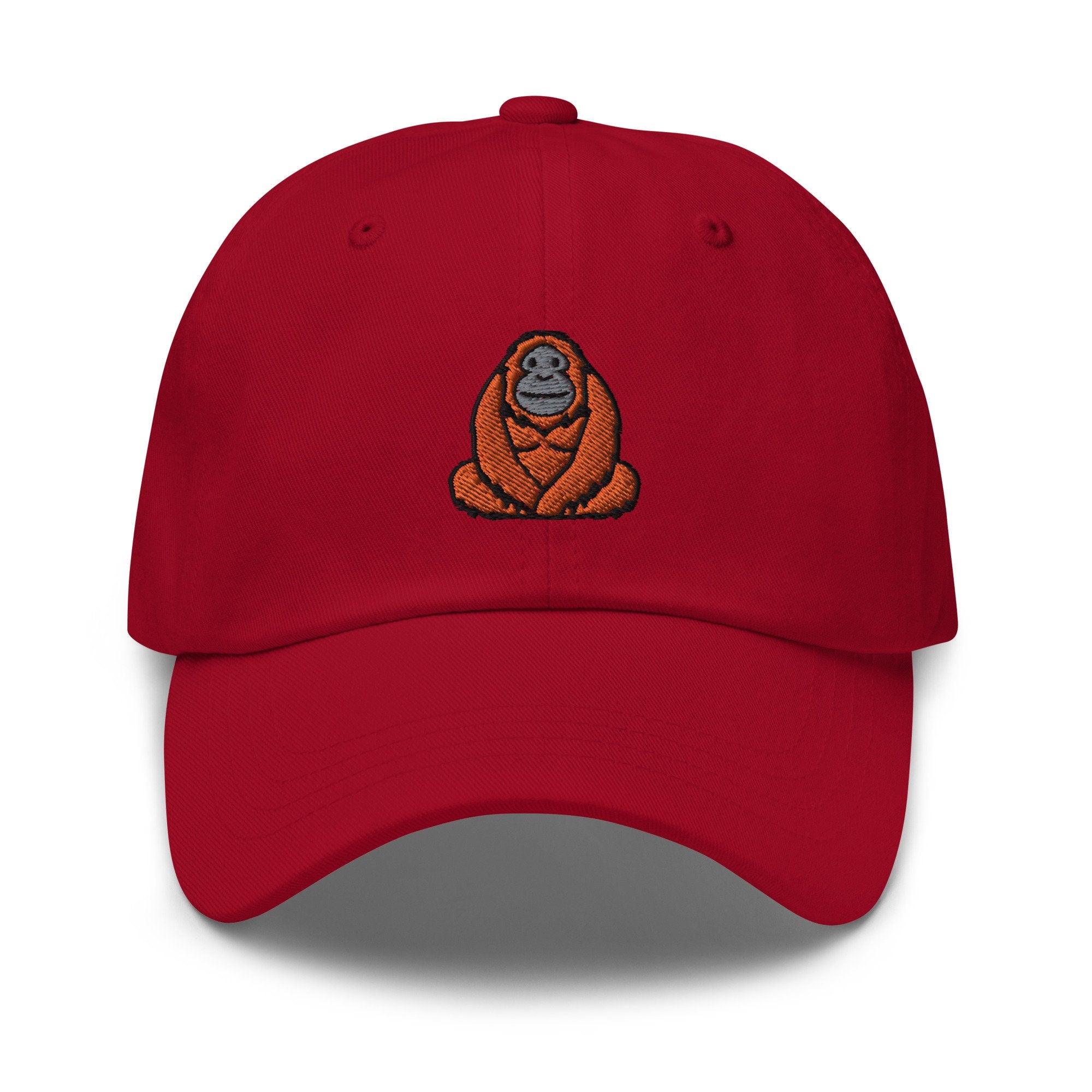 Orangutan Embroidered Dad Hat