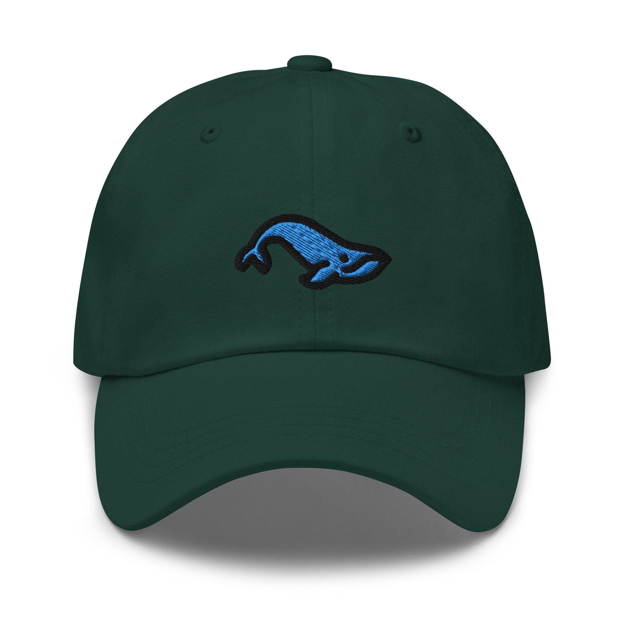 Blue Whale Embroidered Dad Hat