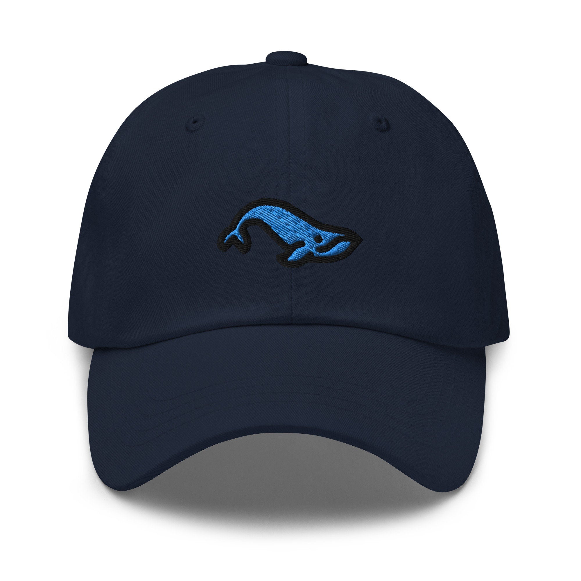 Blue Whale Embroidered Dad Hat