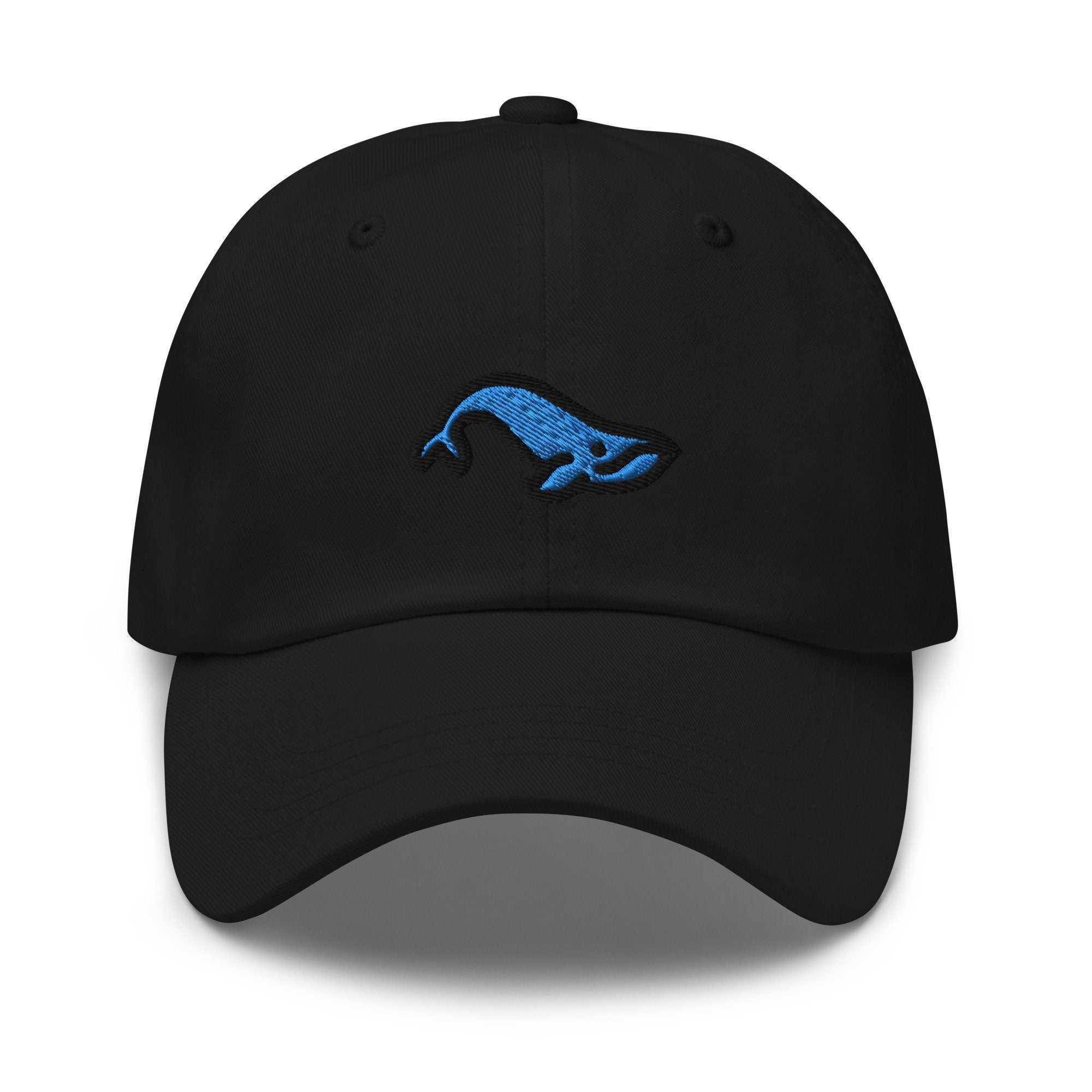 Blue Whale Embroidered Dad Hat