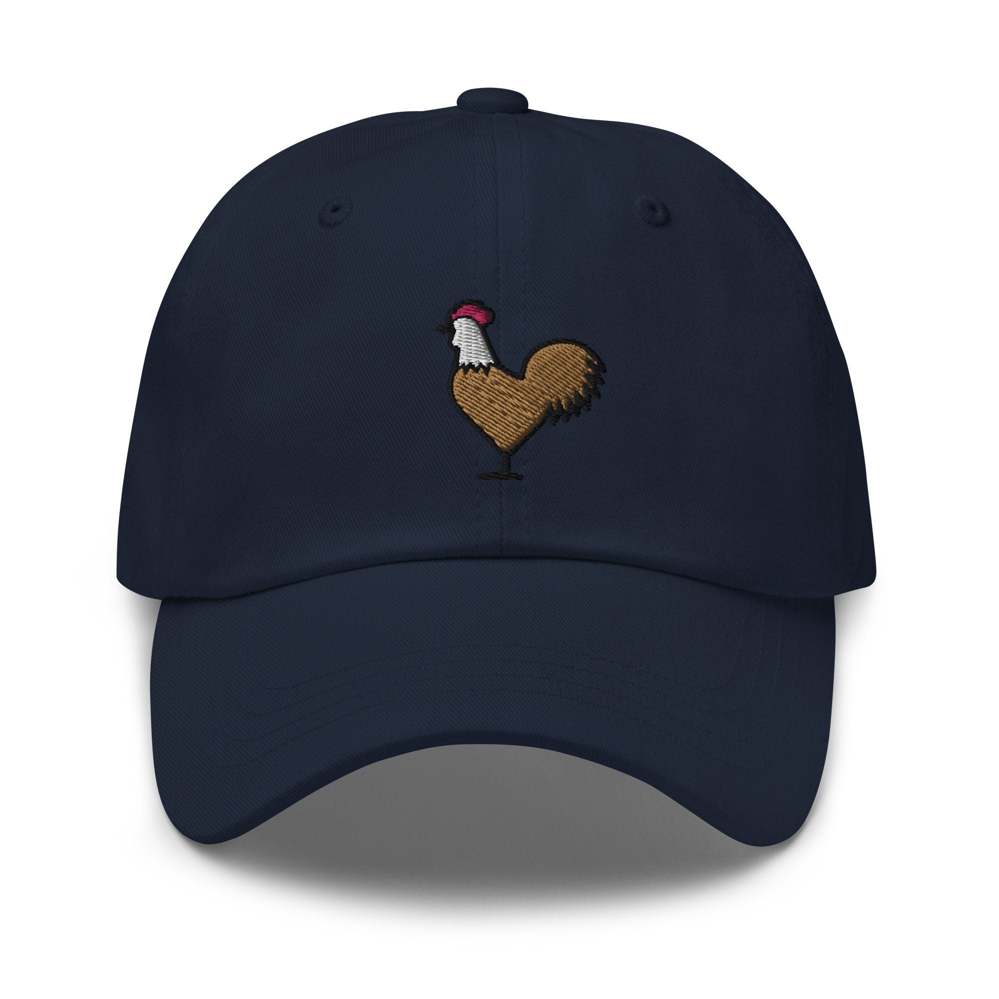 Rooster Embroidered Dad Hat