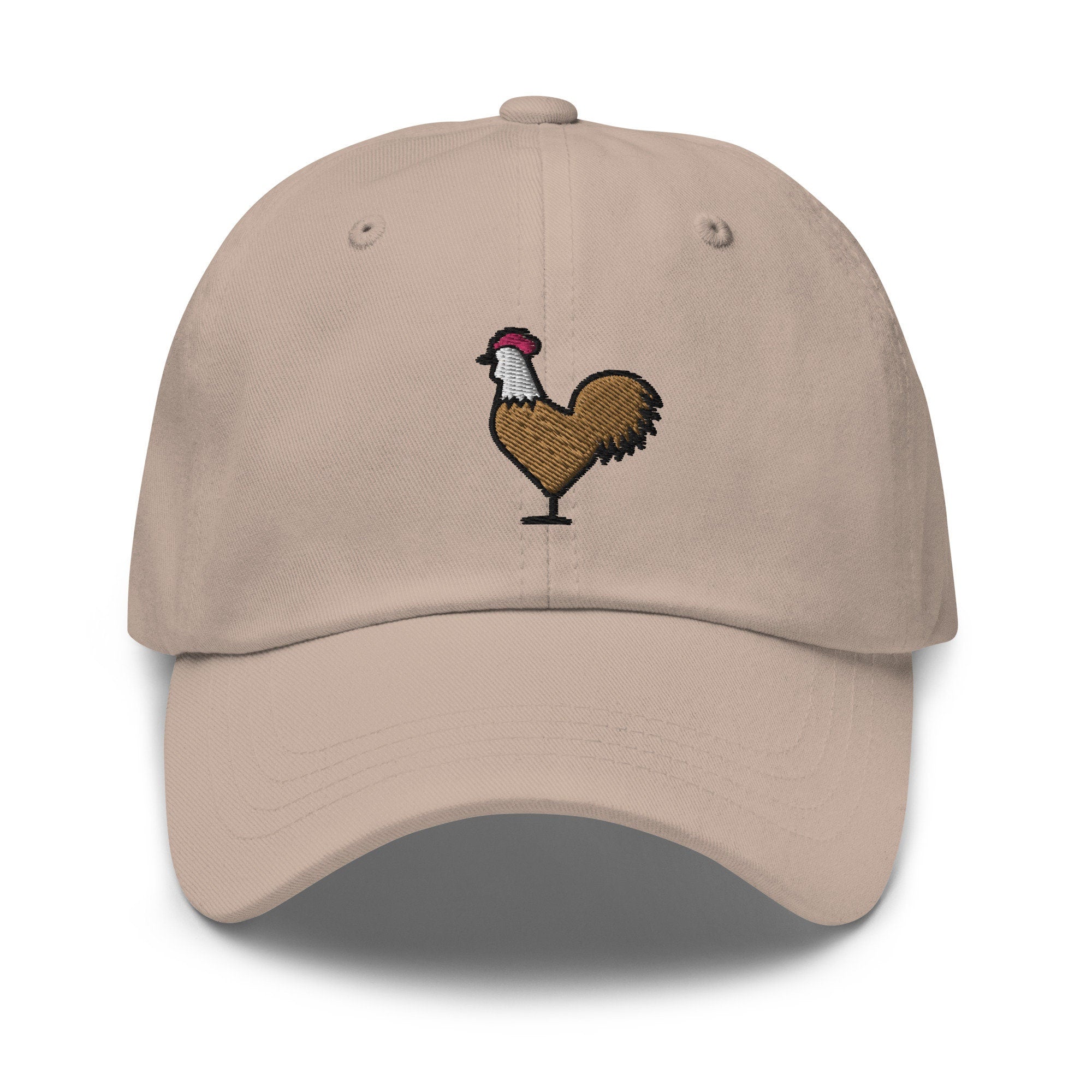 Rooster Embroidered Dad Hat