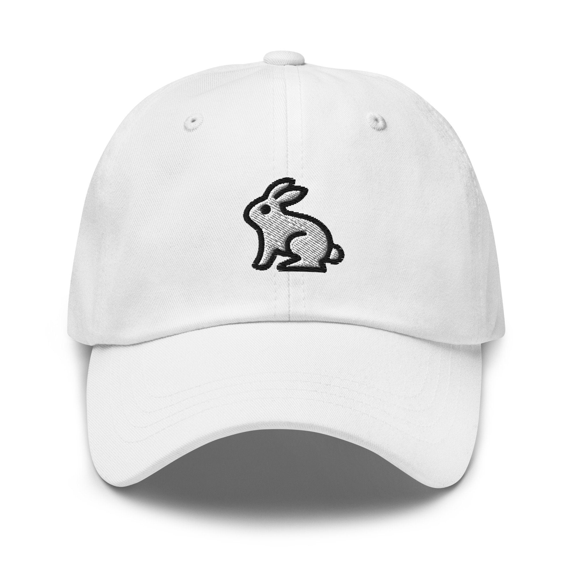 Bunny Rabbit Embroidered Dad Hat