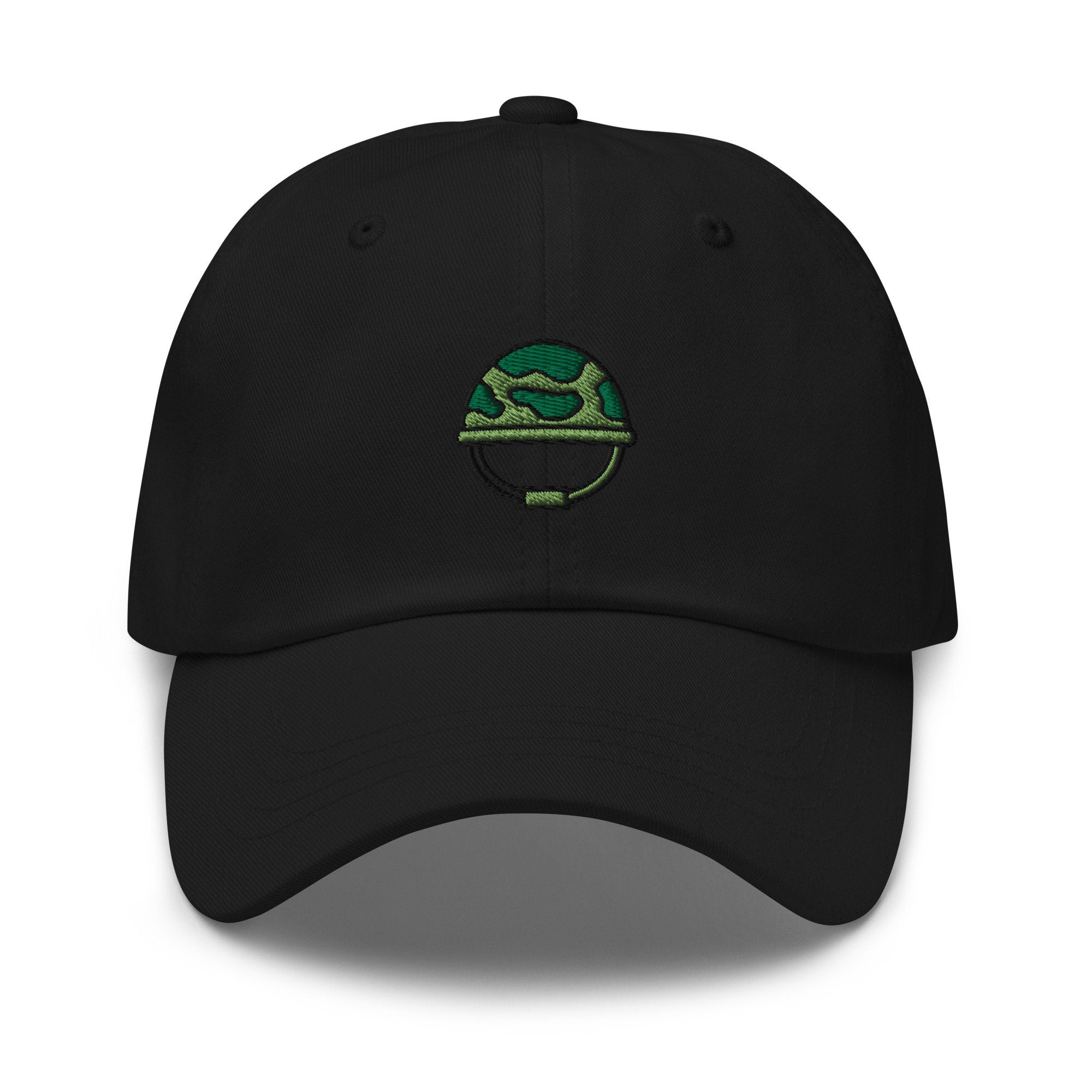 Army Helmet Embroidered Dad Hat