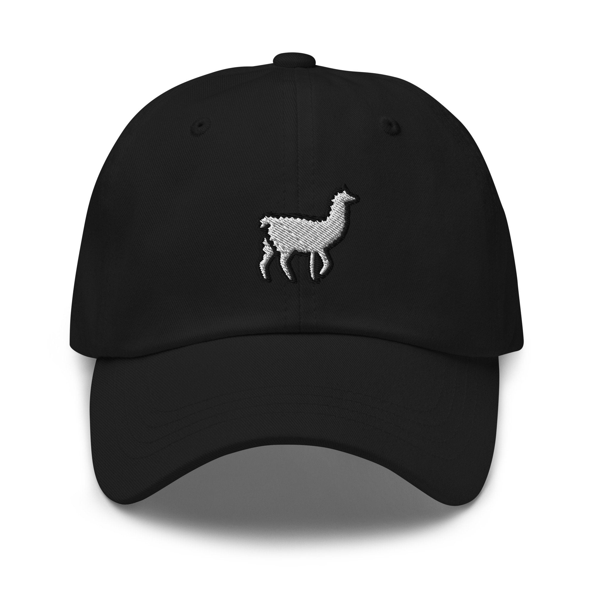 Llama Embroidered Dad Hat