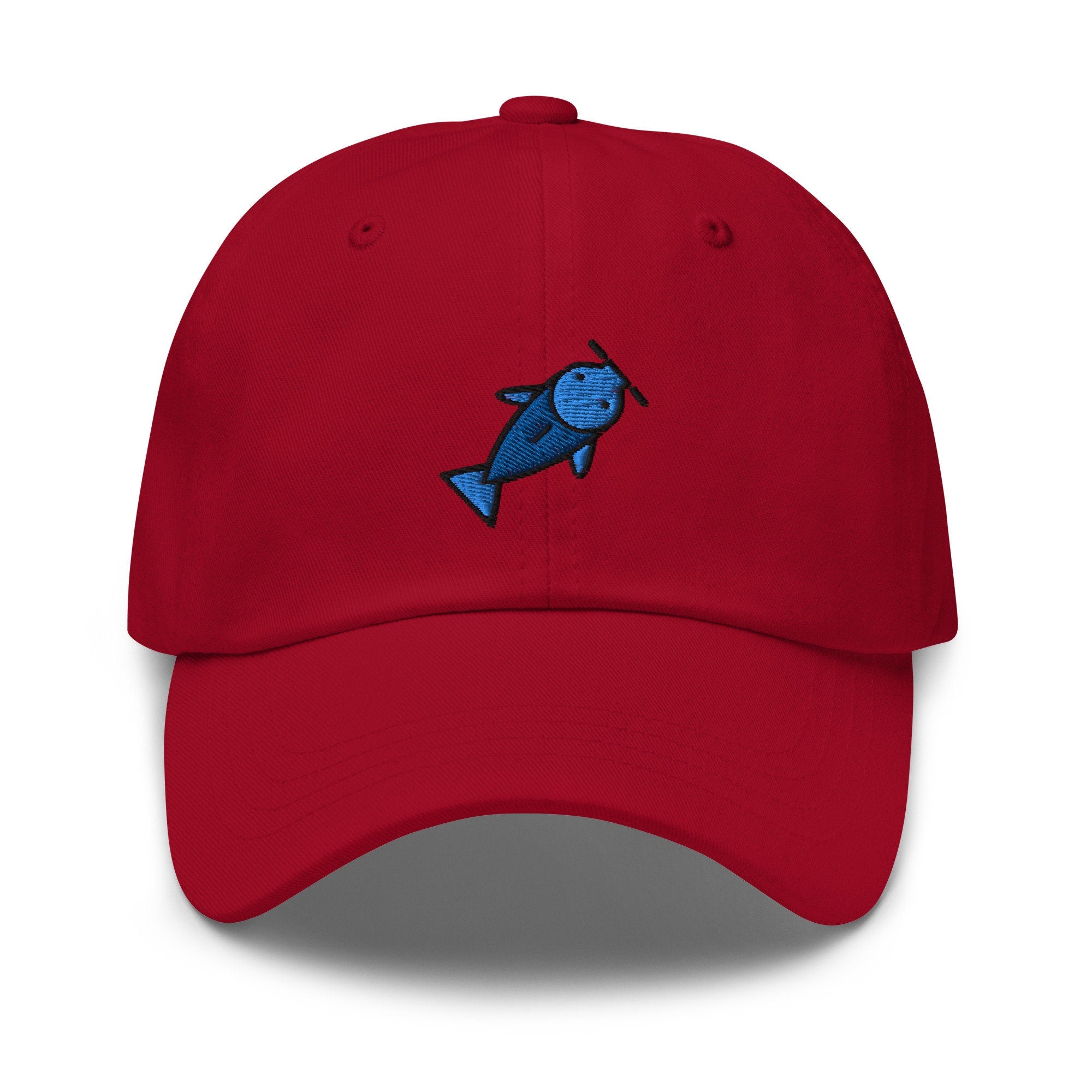 Koi Fish Embroidered Dad Hat