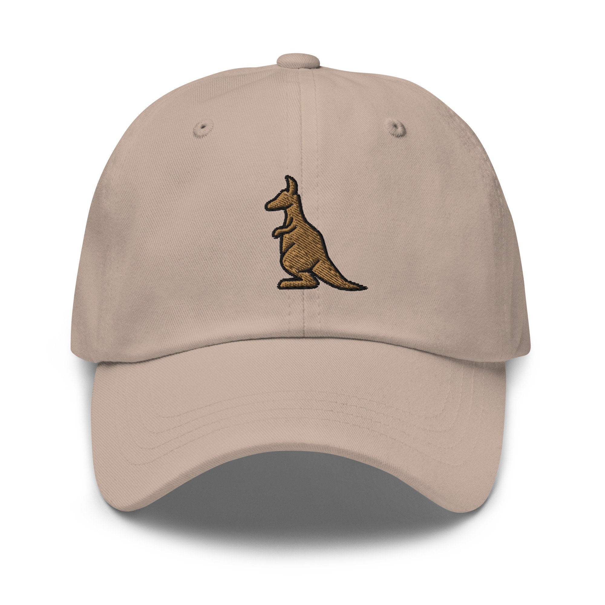 Kangaroo Embroidered Dad Hat