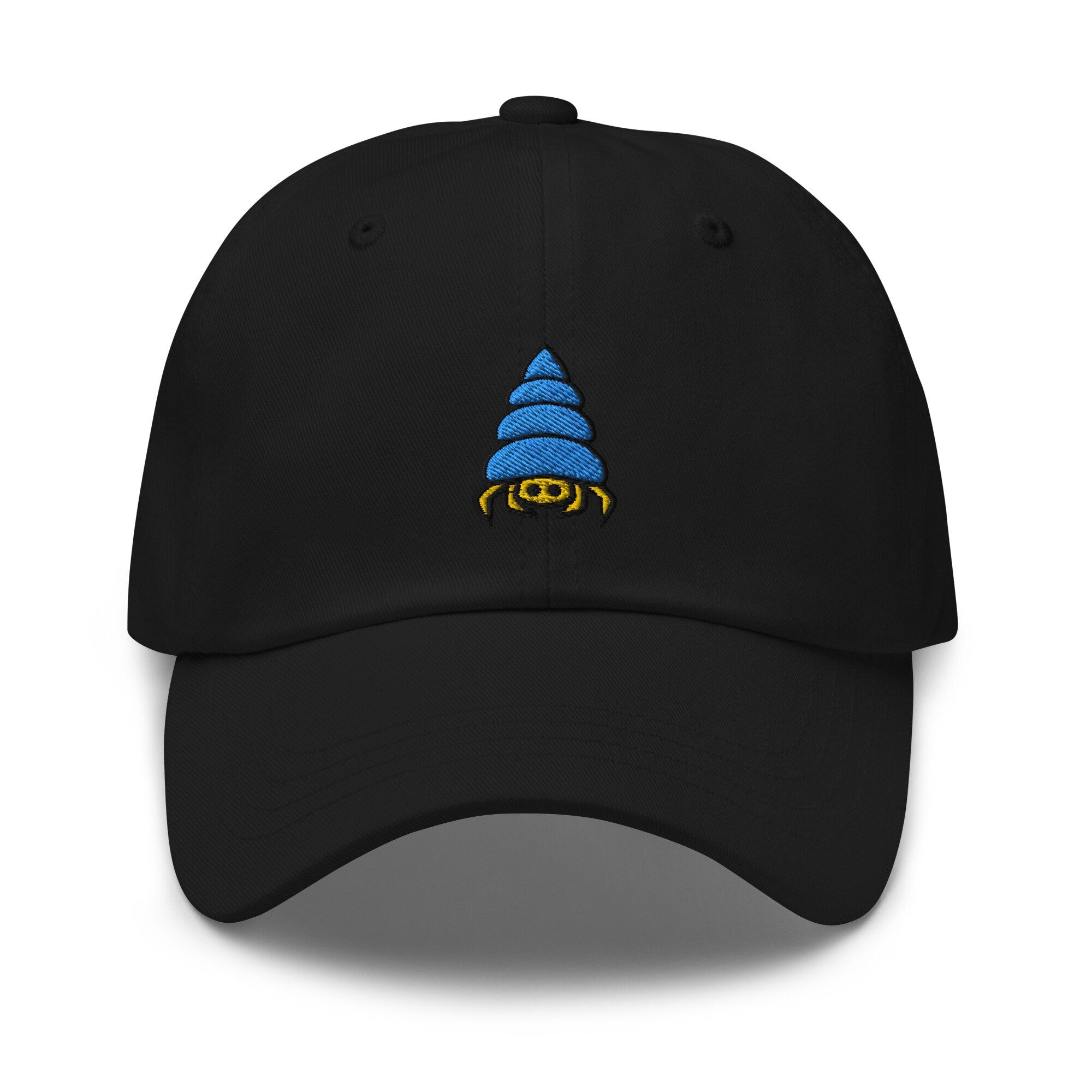 Hermit Crab Embroidered Dad Hat