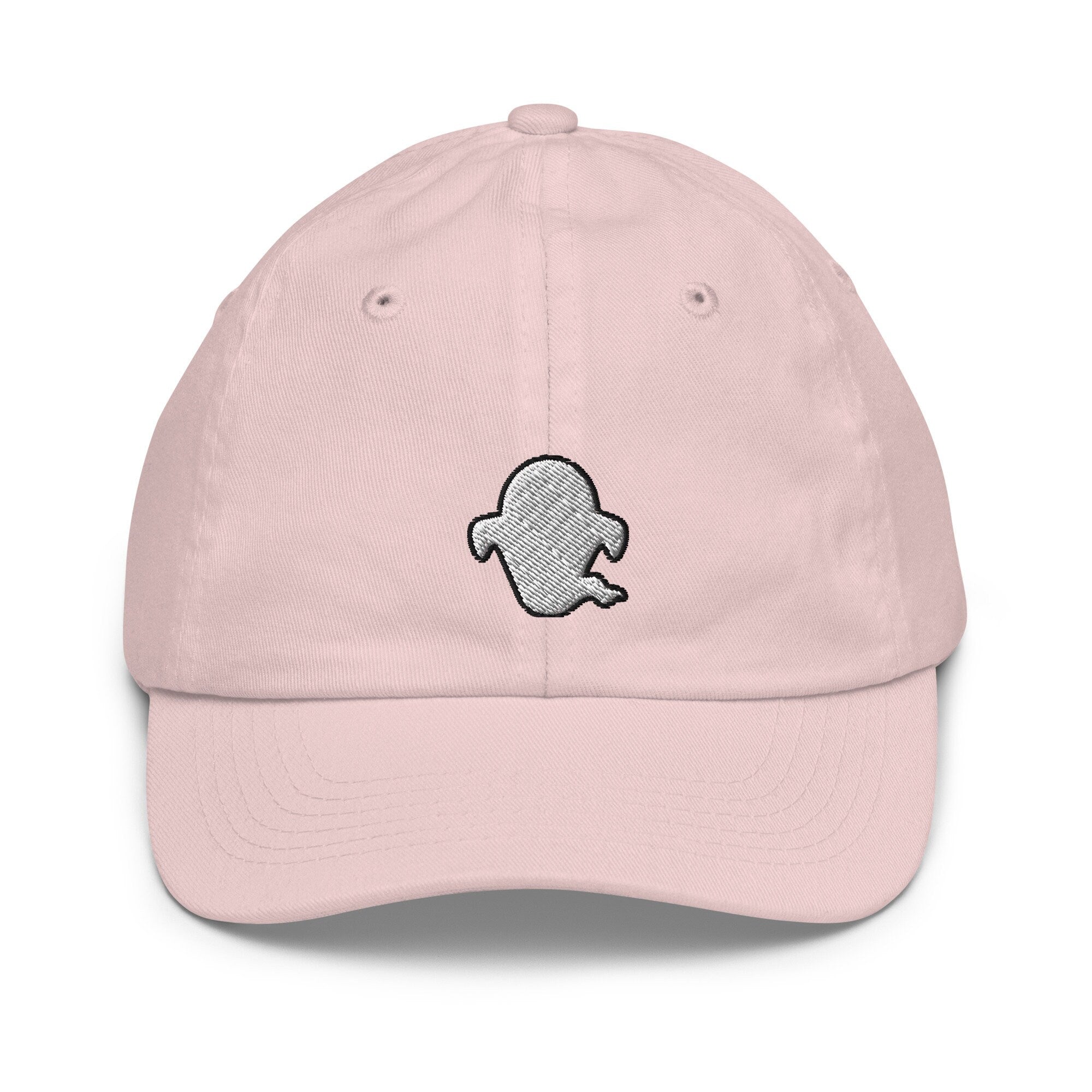 Kids Ghost Youth Baseball Cap, Embroidered Kids Hat, Childrens Hat Gift - Multiple Colors