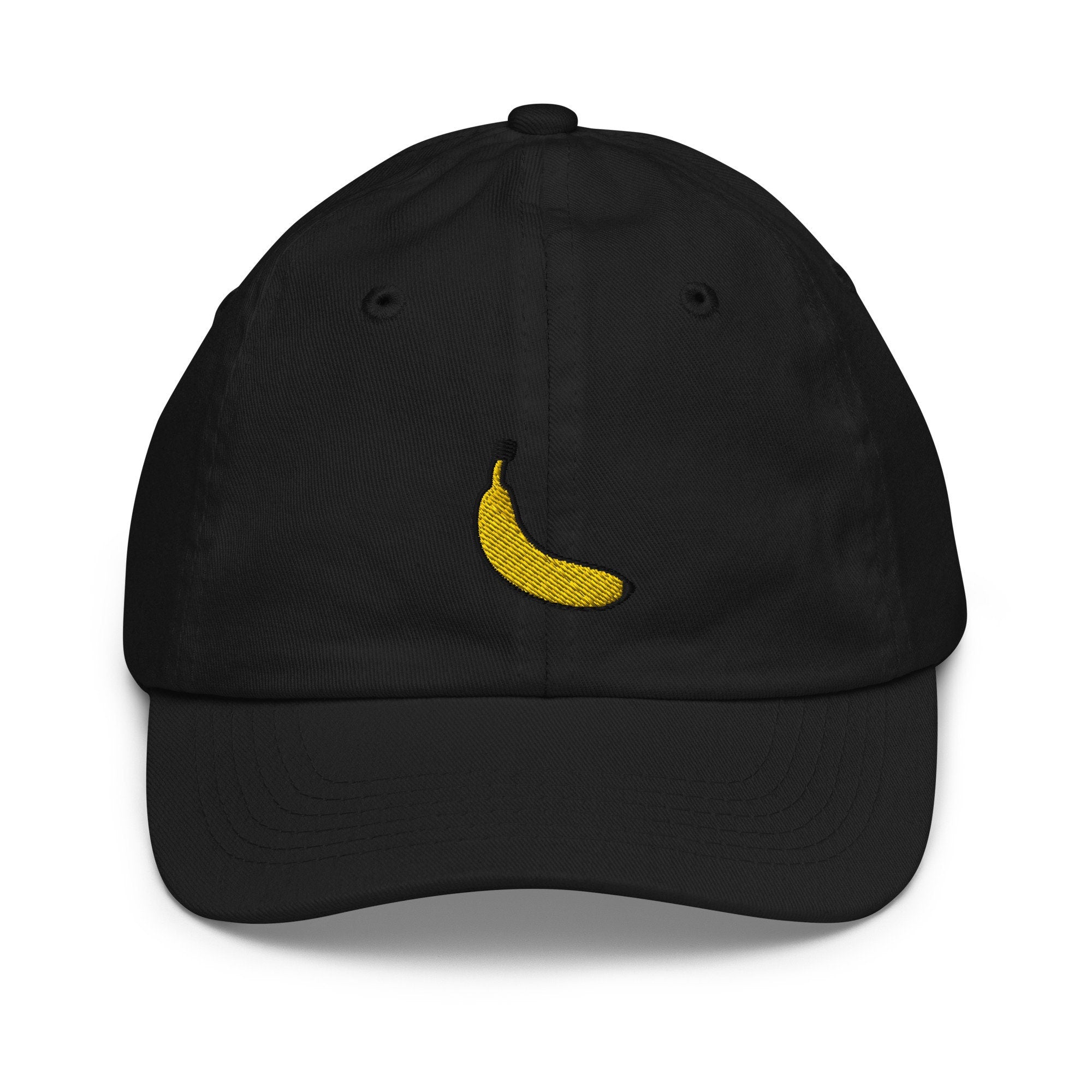 Kids Banana Youth Baseball Cap, Embroidered Kids Hat, Childrens Hat Gift - Multiple Colors