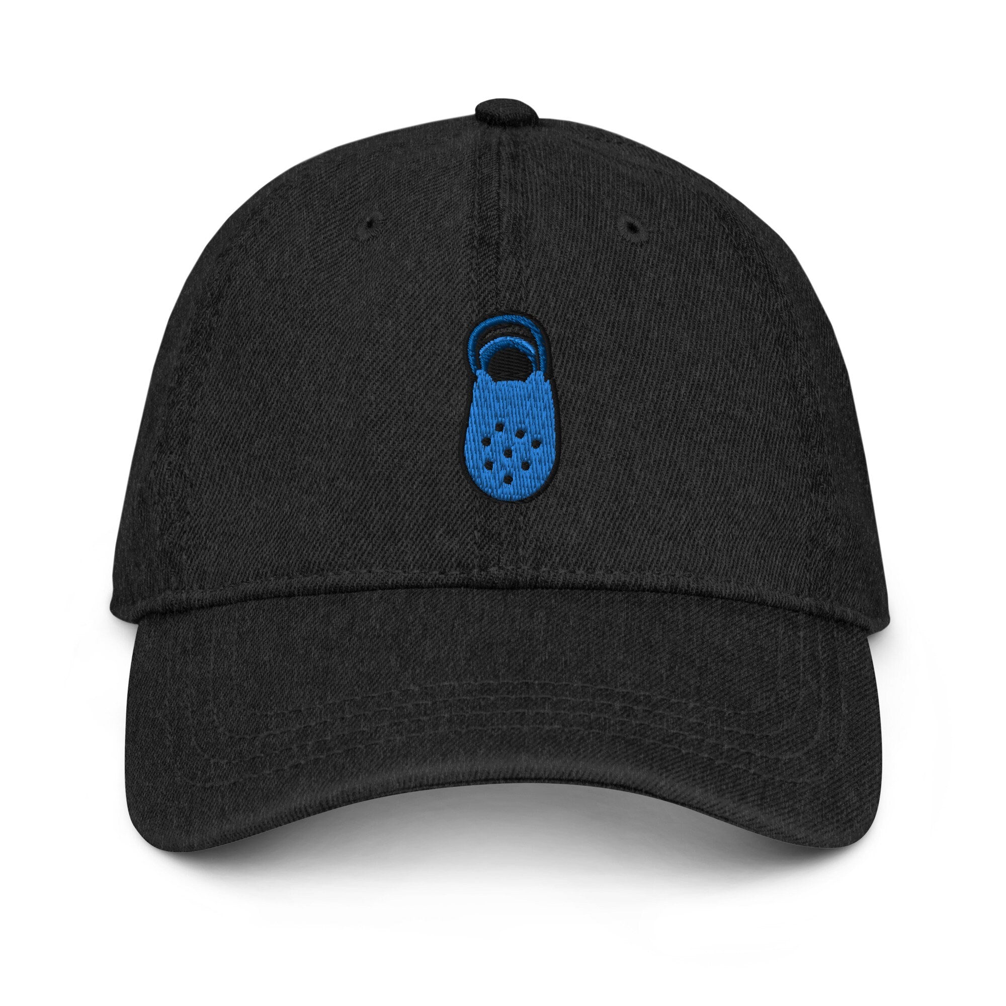 Crock Denim Hat, Premium Embroidered Denim Cap, Hat Embroidery Gift - Multiple Colors