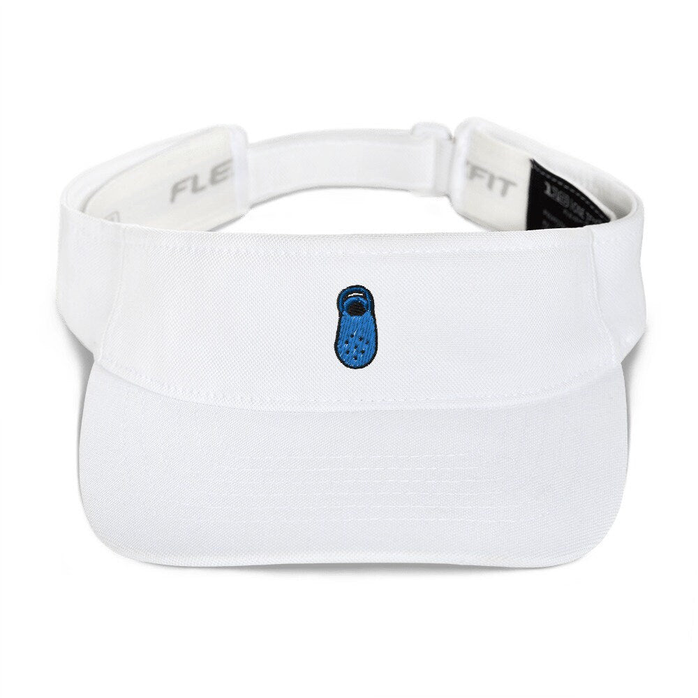 Crock Embroidered Visor, Premium Summer Visor, Adjustable Beach Sun Hat - Multiple Colors