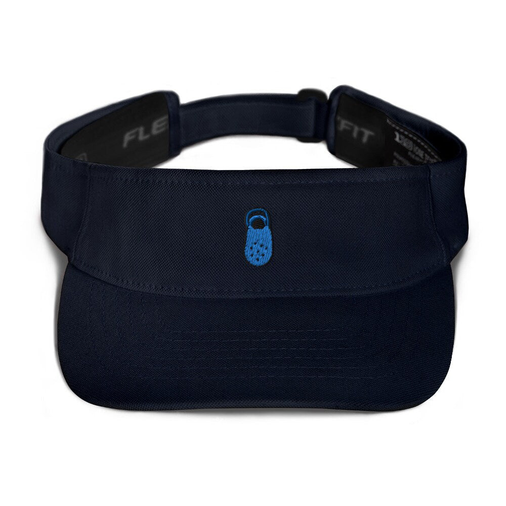 Crock Embroidered Visor, Premium Summer Visor, Adjustable Beach Sun Hat - Multiple Colors