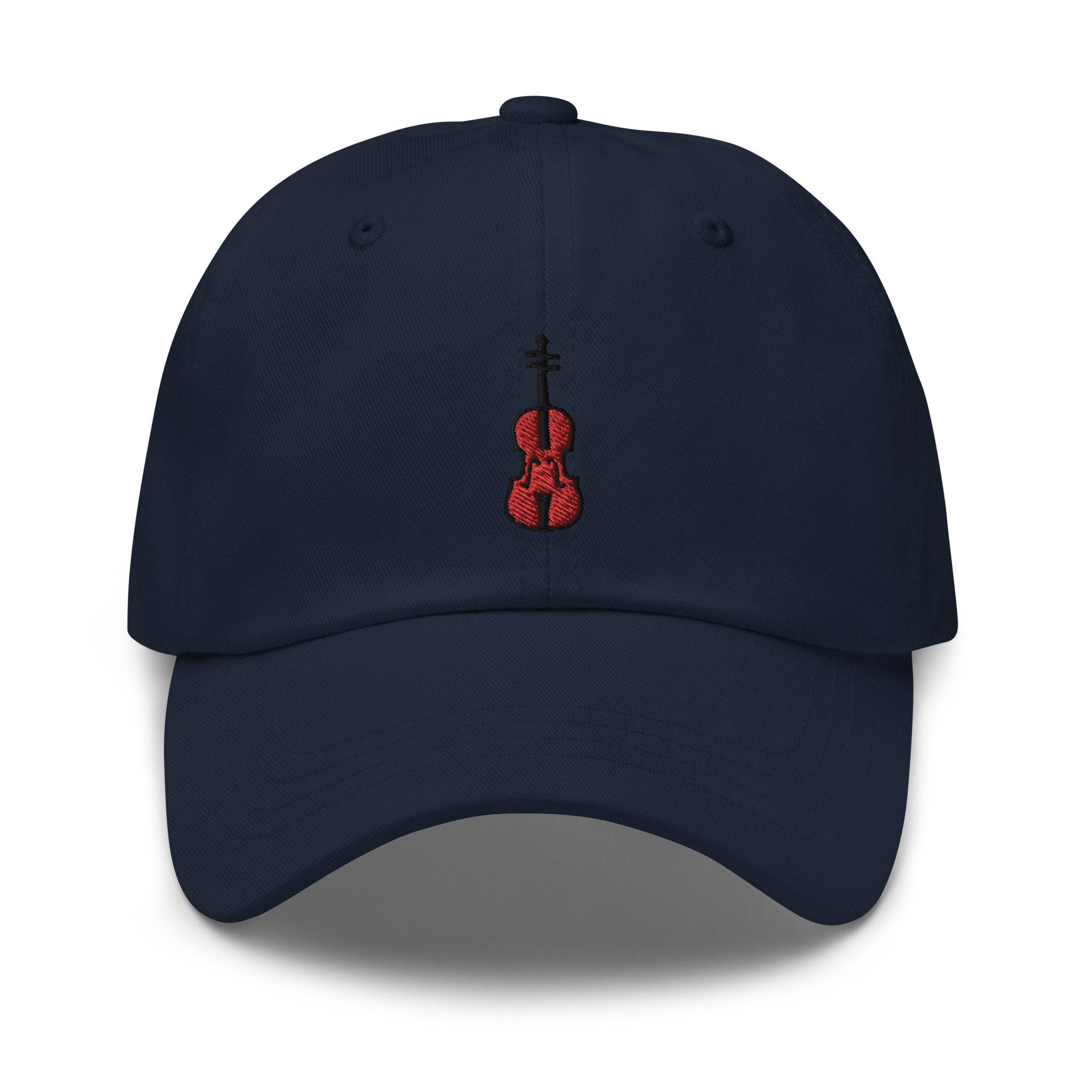 Violin Embroidered Dad Hat