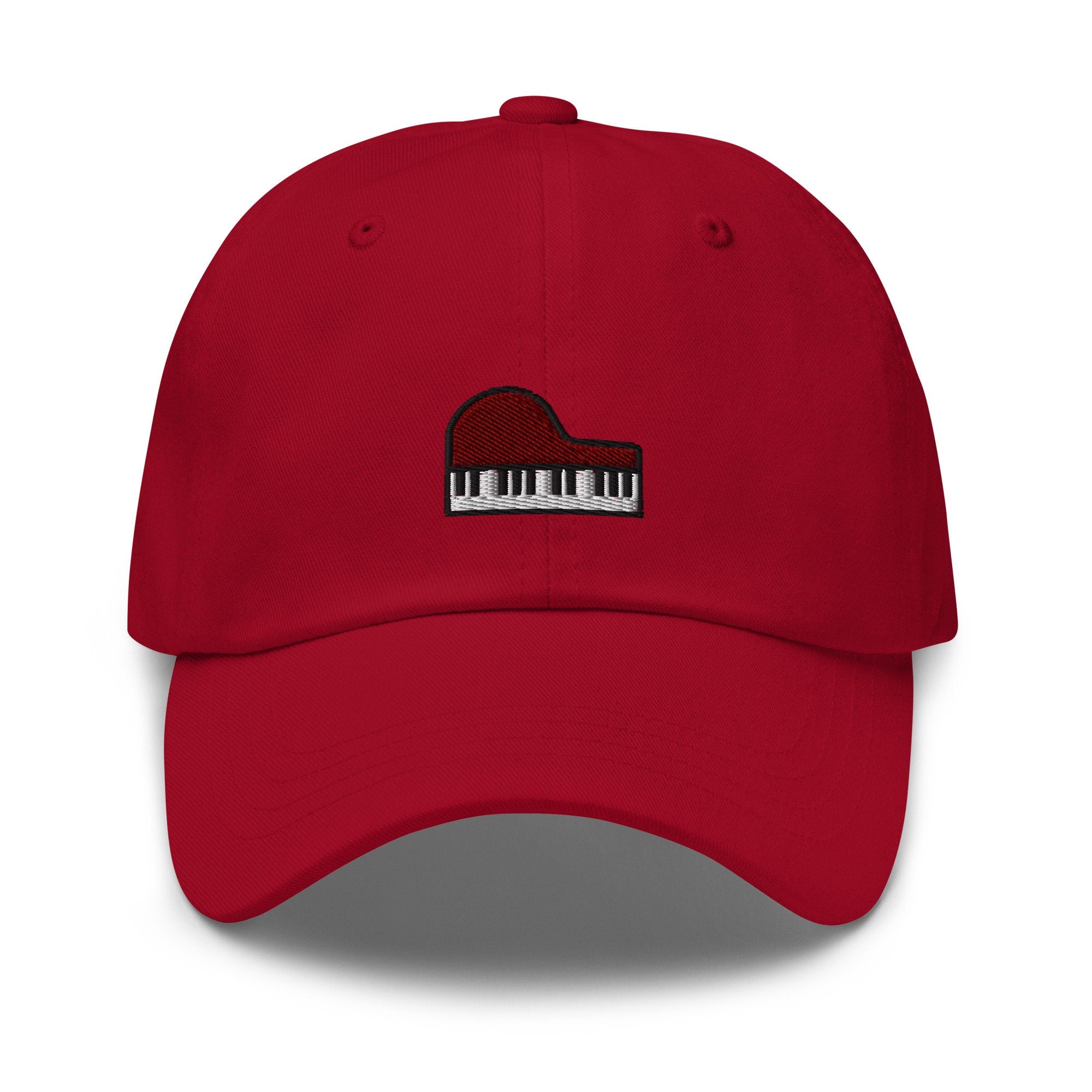Piano Embroidered Dad Hat