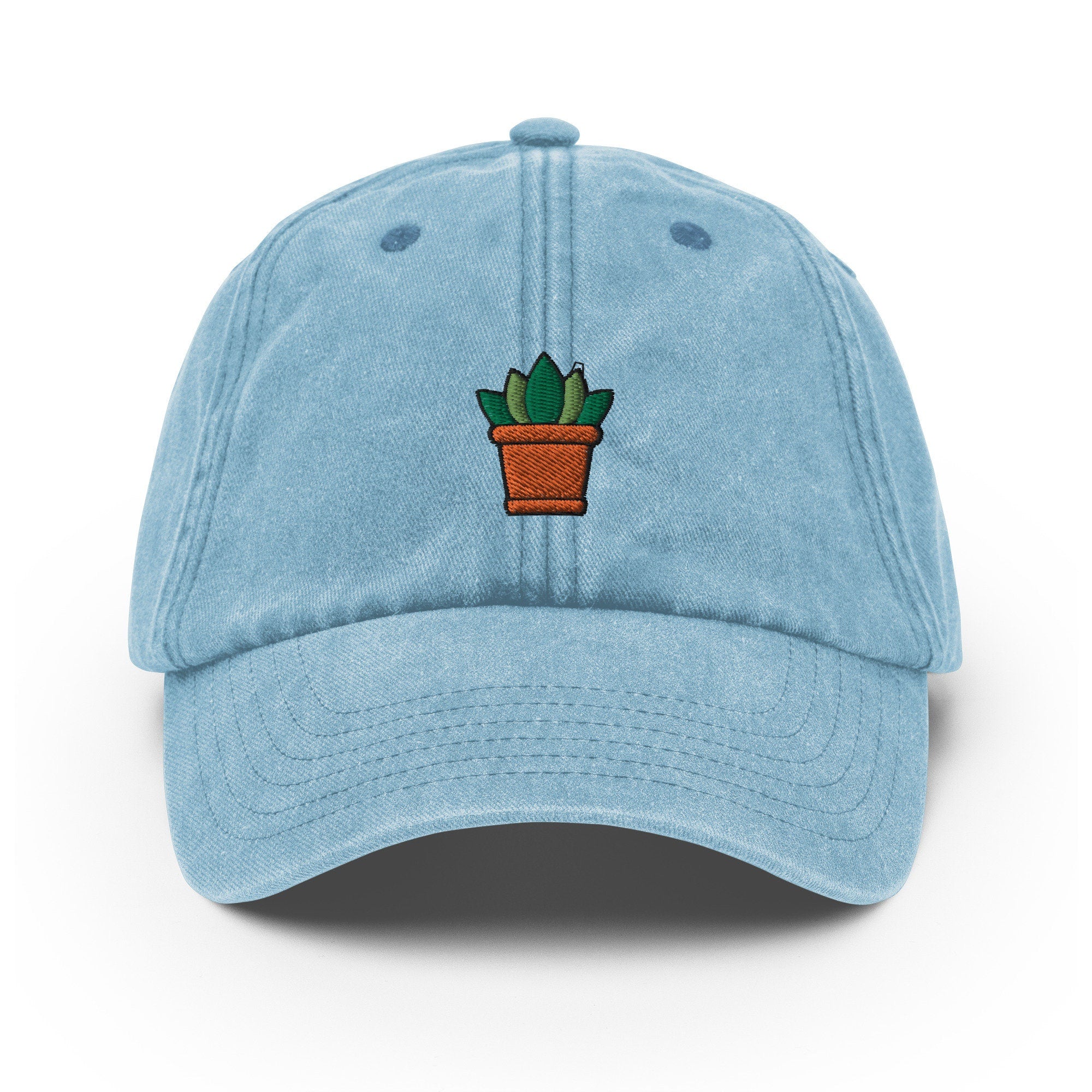 Plant Vintage Hat, Aged Dad Cap, Faded Baseball Cap Gift - Multiple Colors
