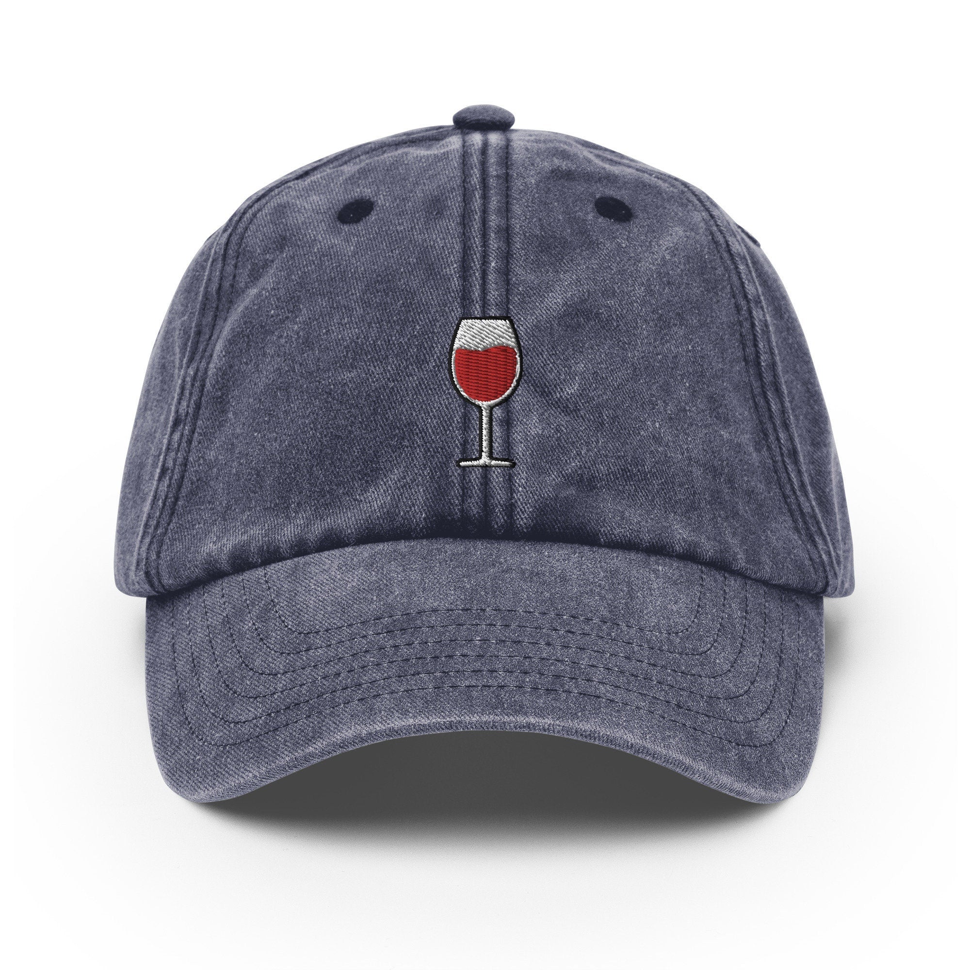 Wine Vintage Hat, Aged Dad Cap, Faded Baseball Cap Gift - Multiple Colors