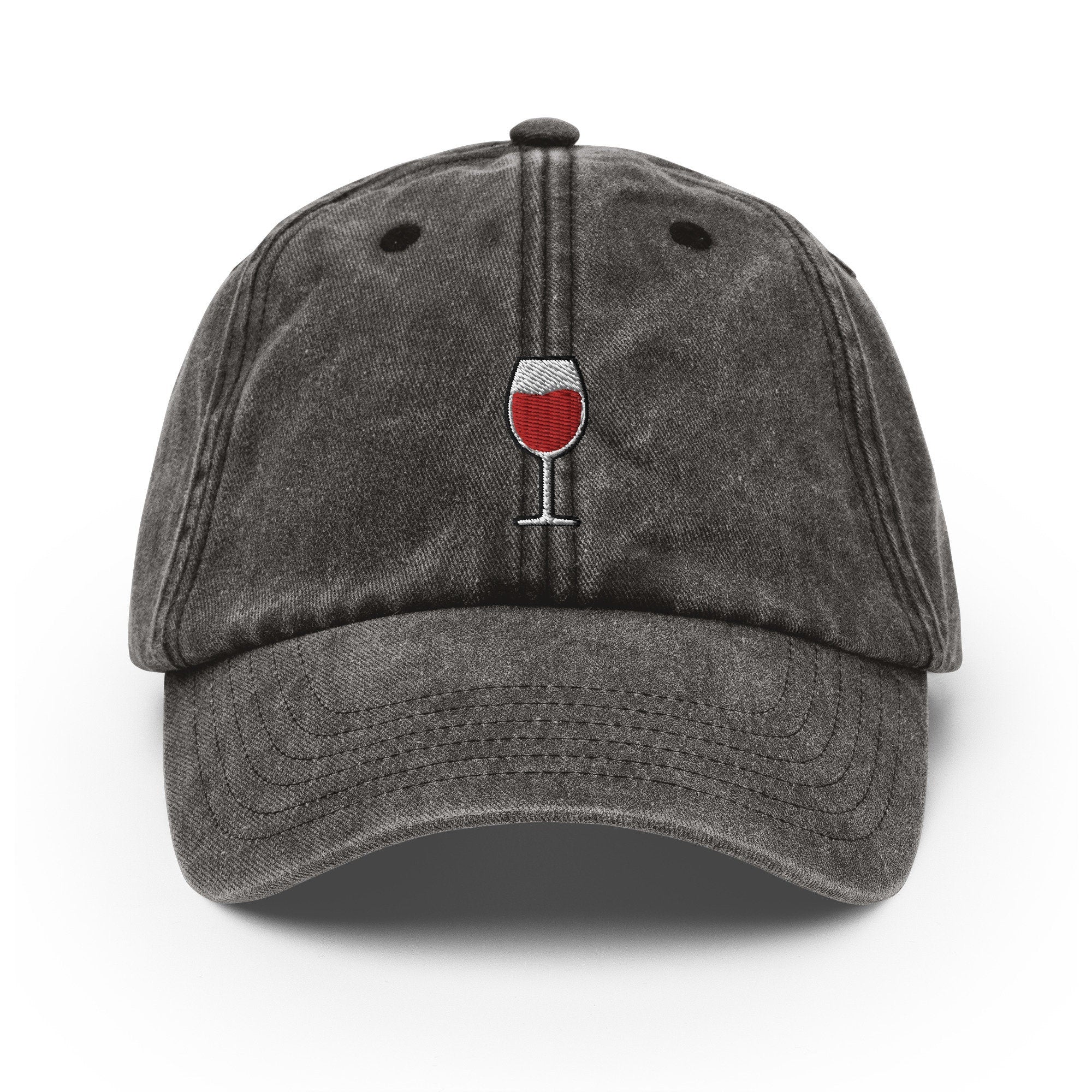 Wine Vintage Hat, Aged Dad Cap, Faded Baseball Cap Gift - Multiple Colors