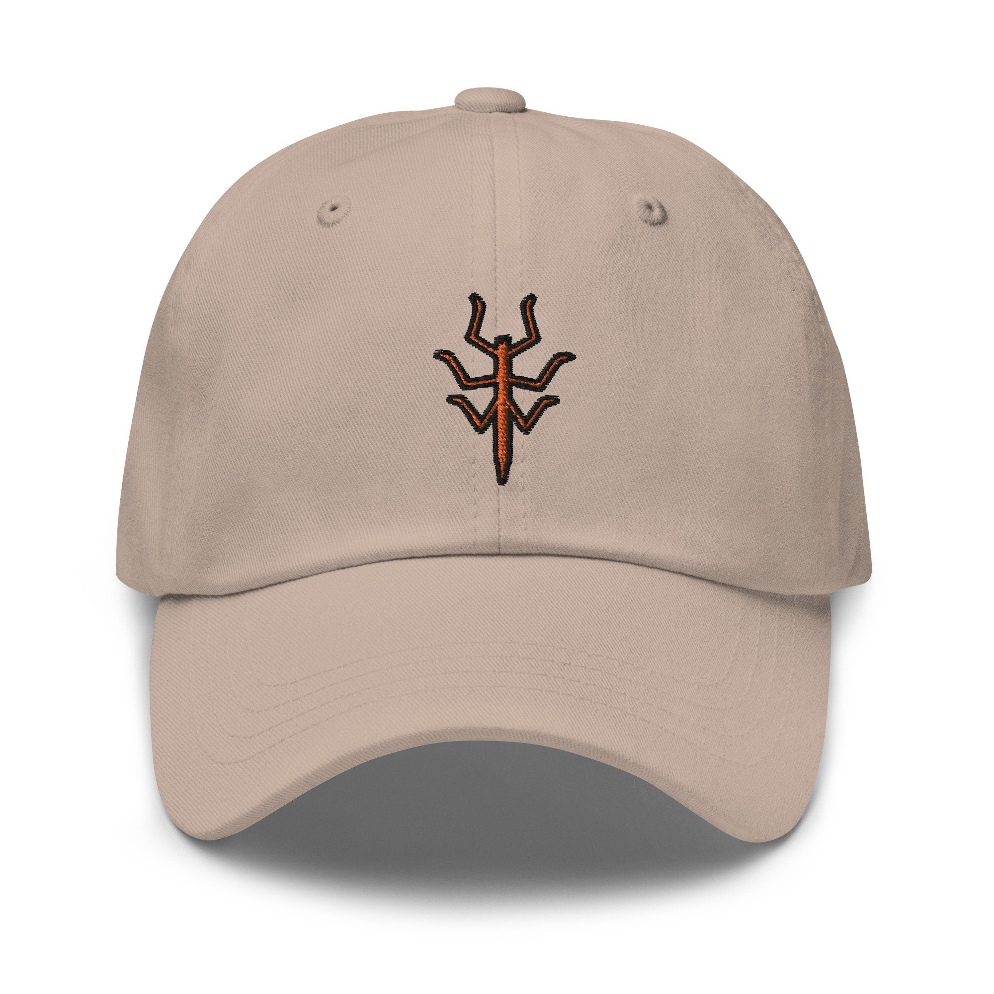 Stick Bug Embroidered Dad Hat