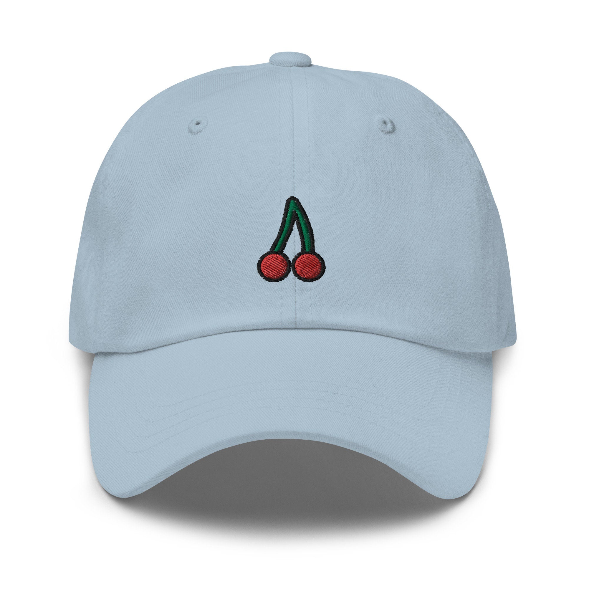 Cherry Embroidered Dad Hat