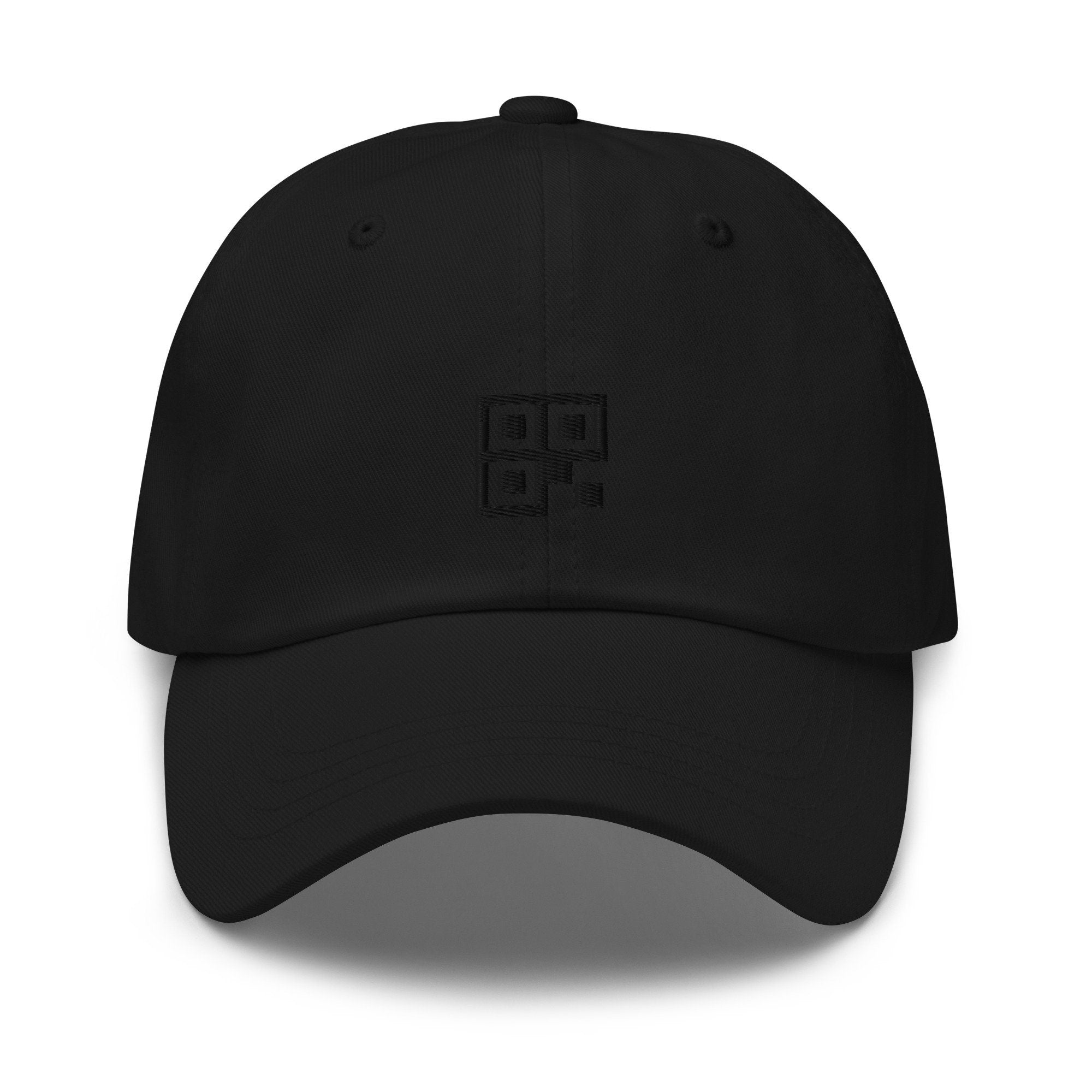 QR Code Embroidered Dad Hat