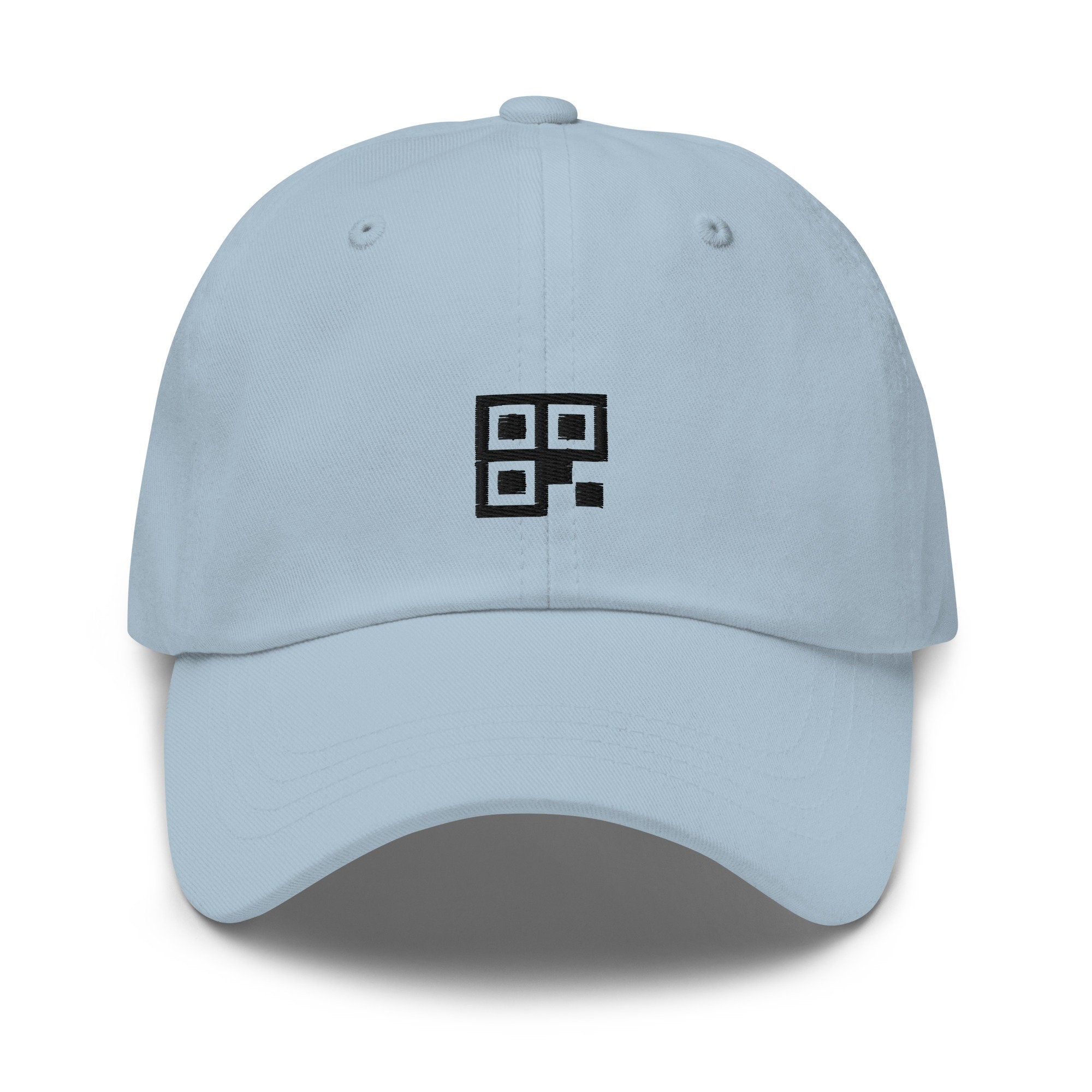 QR Code Embroidered Dad Hat