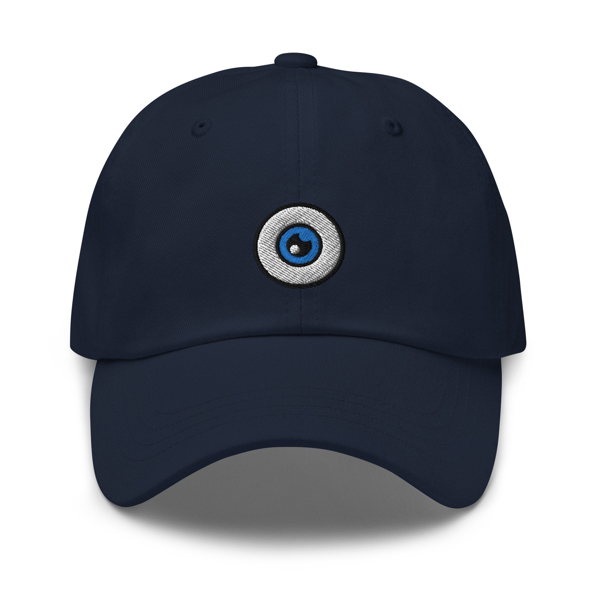 Eyeball Embroidered Dad Hat