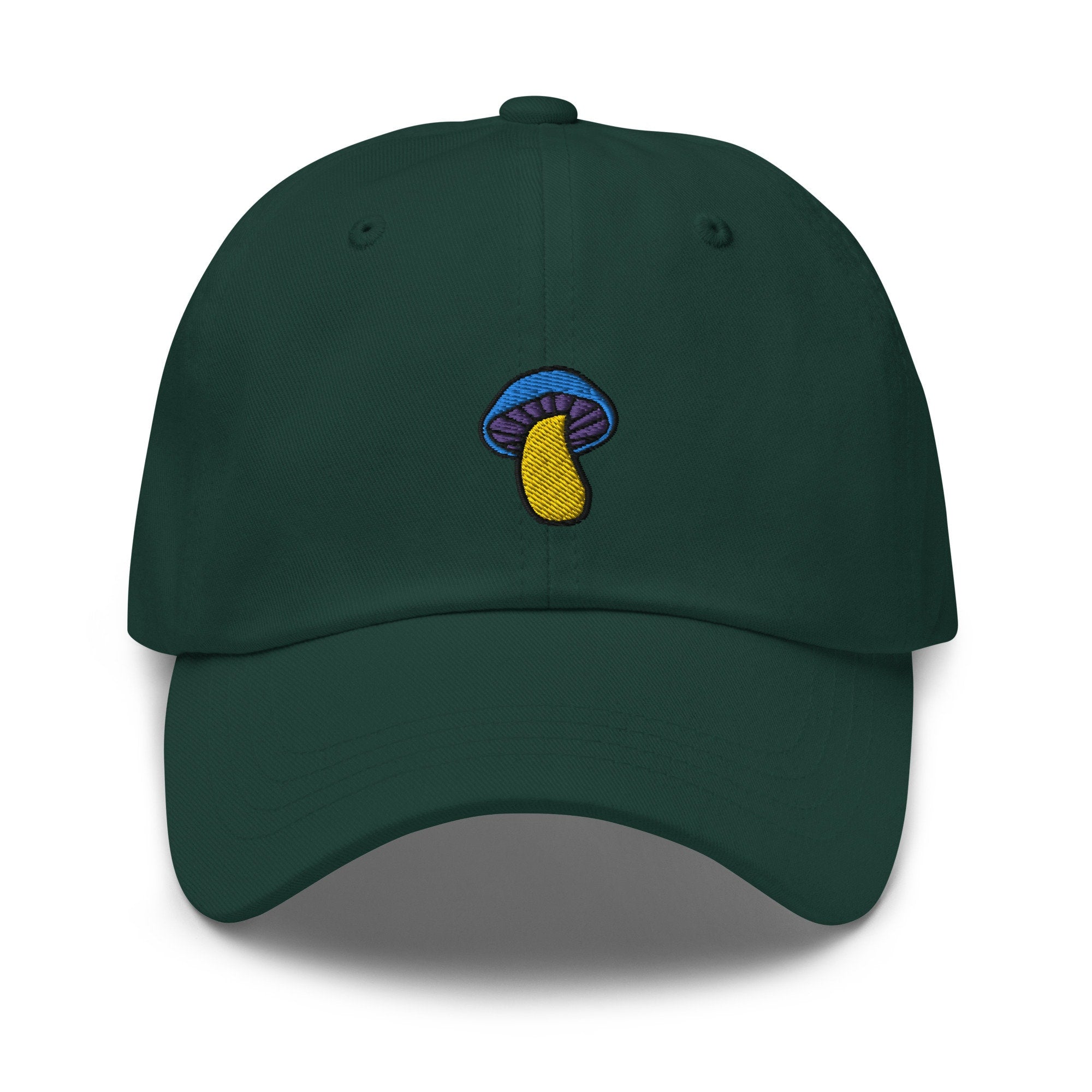 Mushroom Embroidered Dad Hat