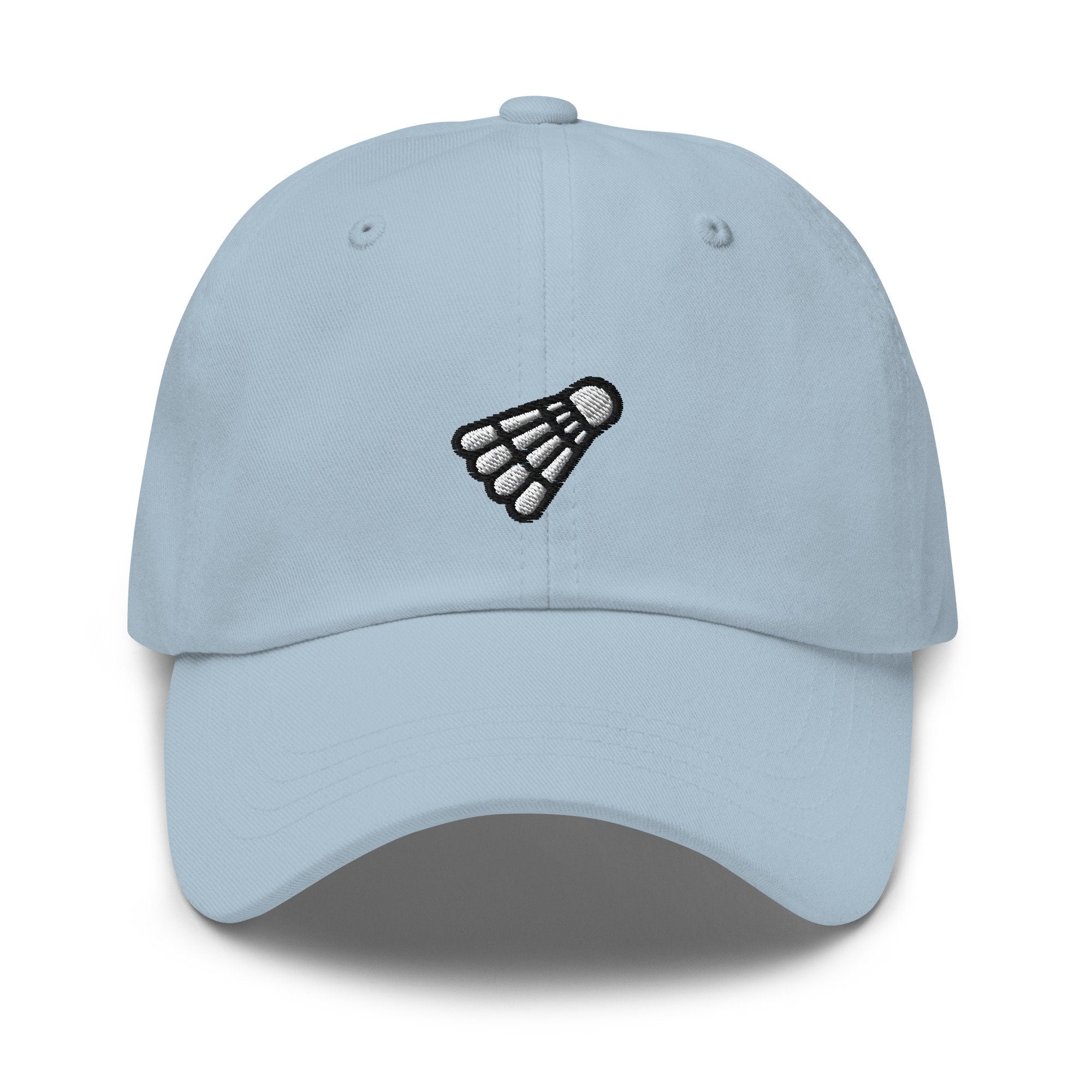 Badminton Birdie Shuttlecock Embroidered Dad Hat