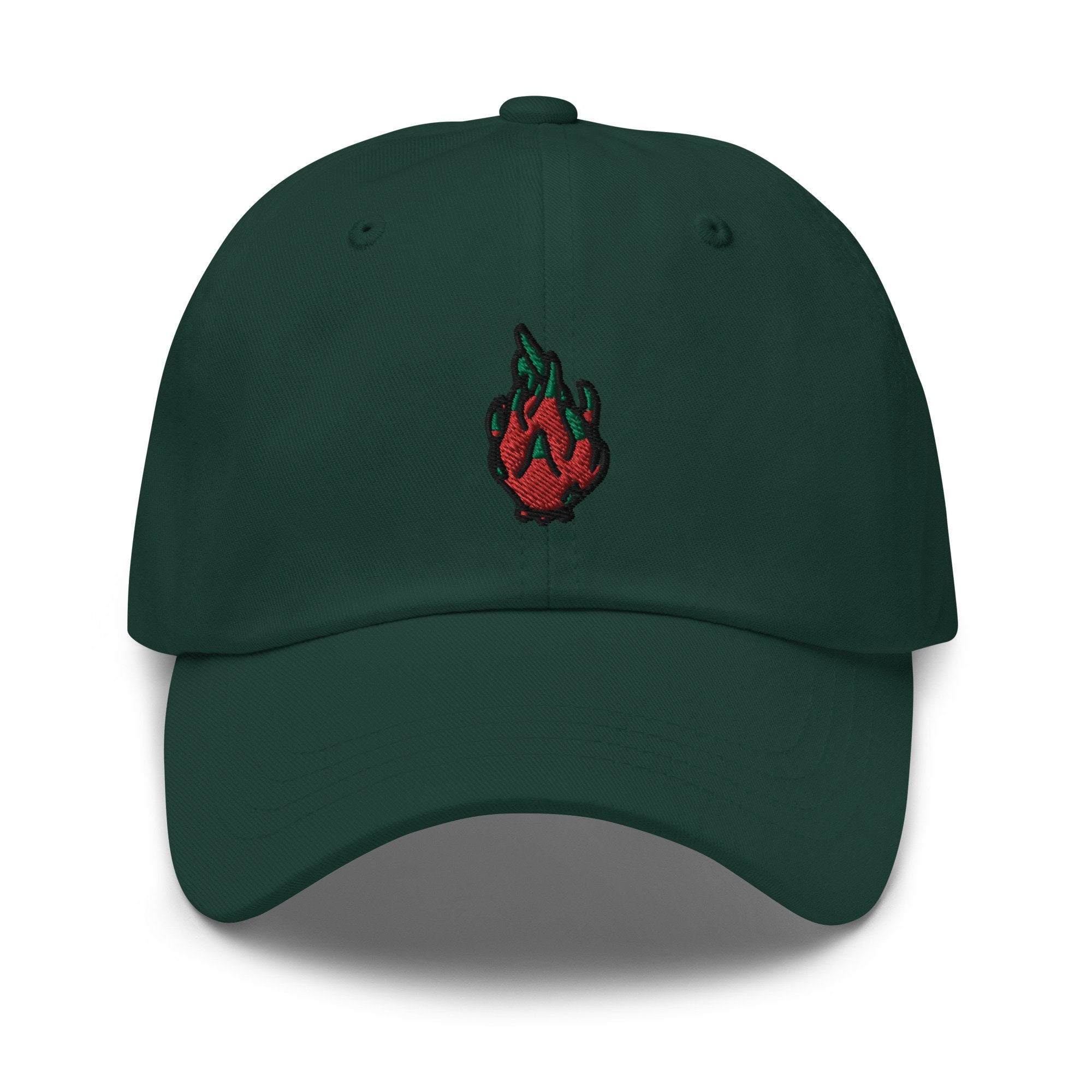 Dragon Fruit Embroidered Dad Hat