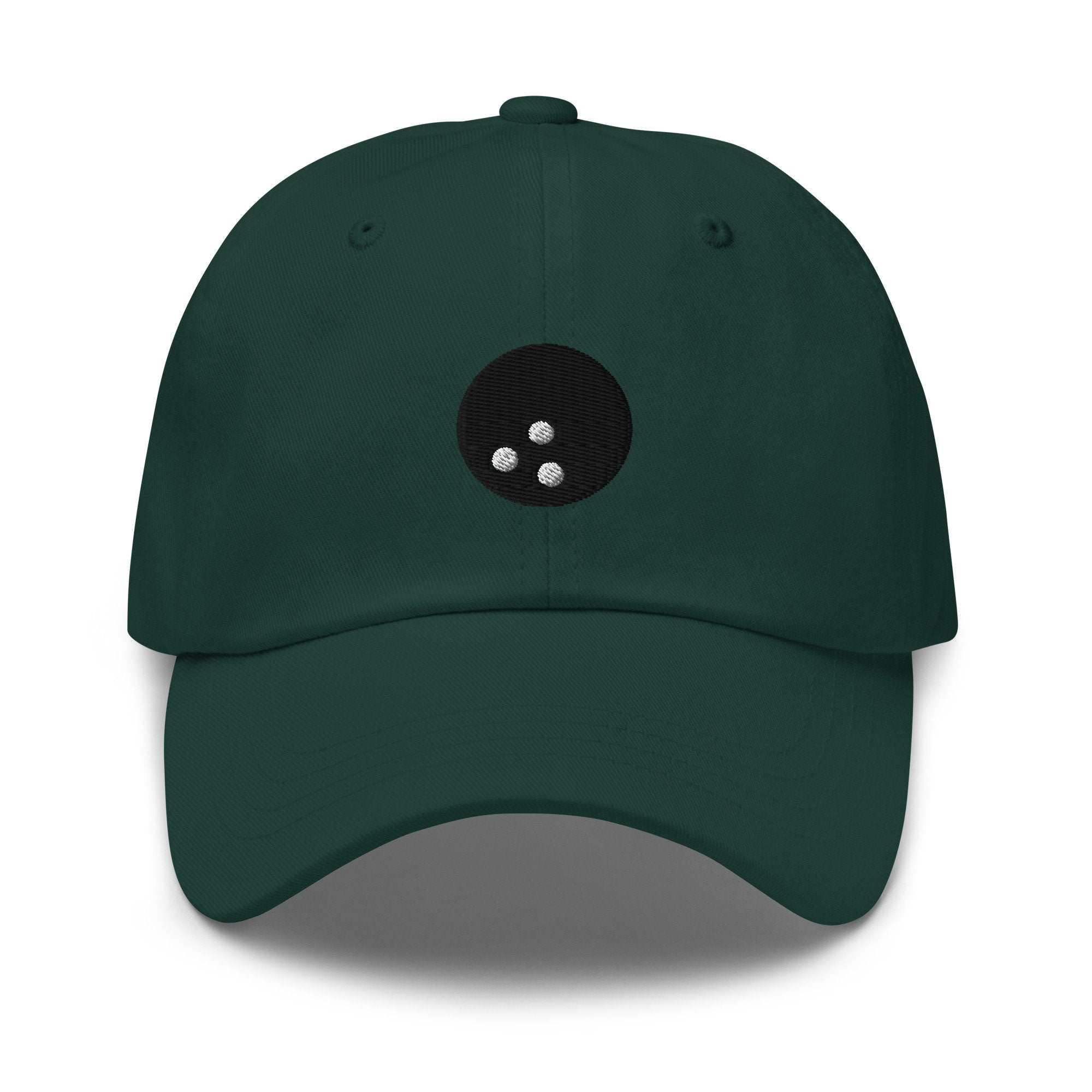 Bowling Ball Embroidered Dad Hat