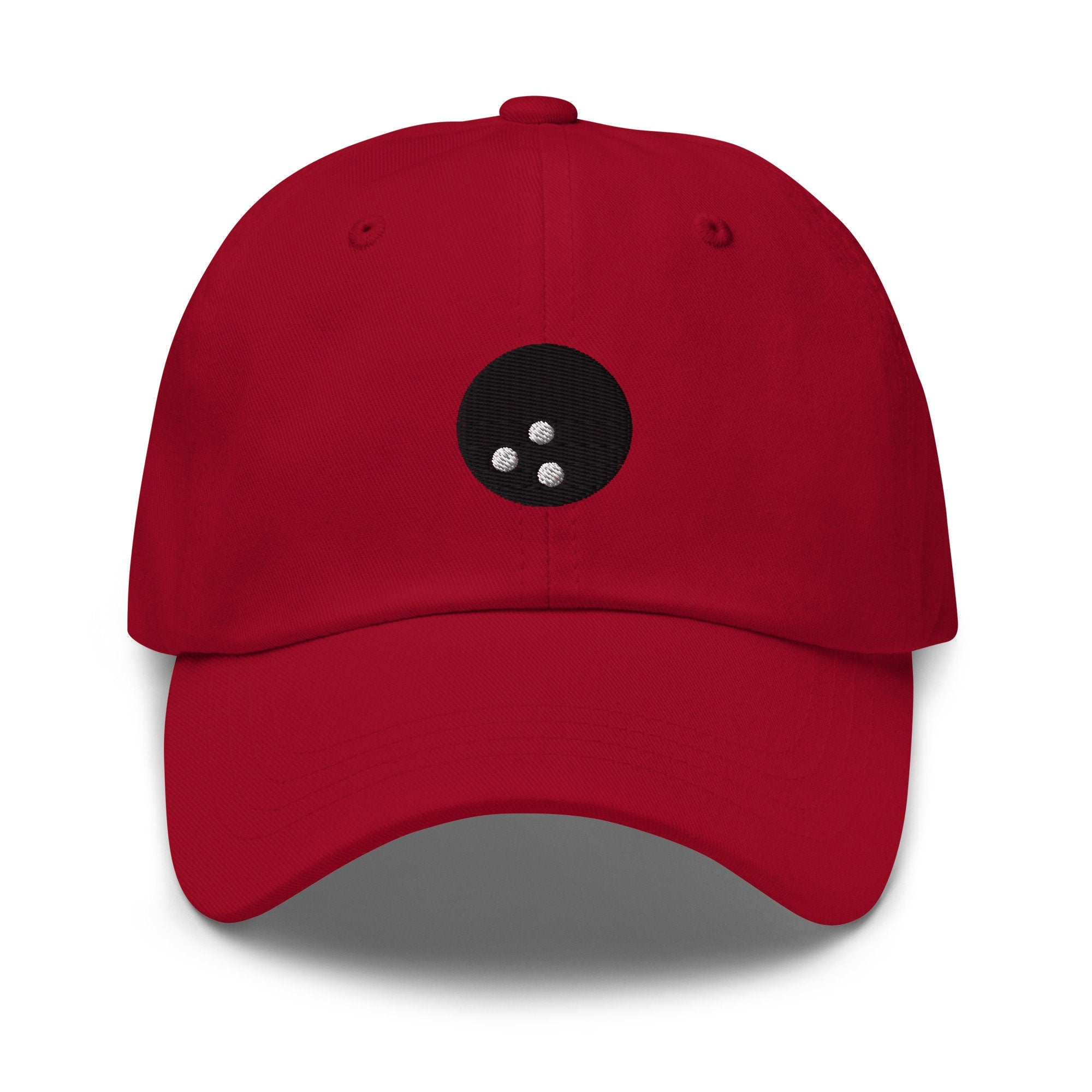 Bowling Ball Embroidered Dad Hat
