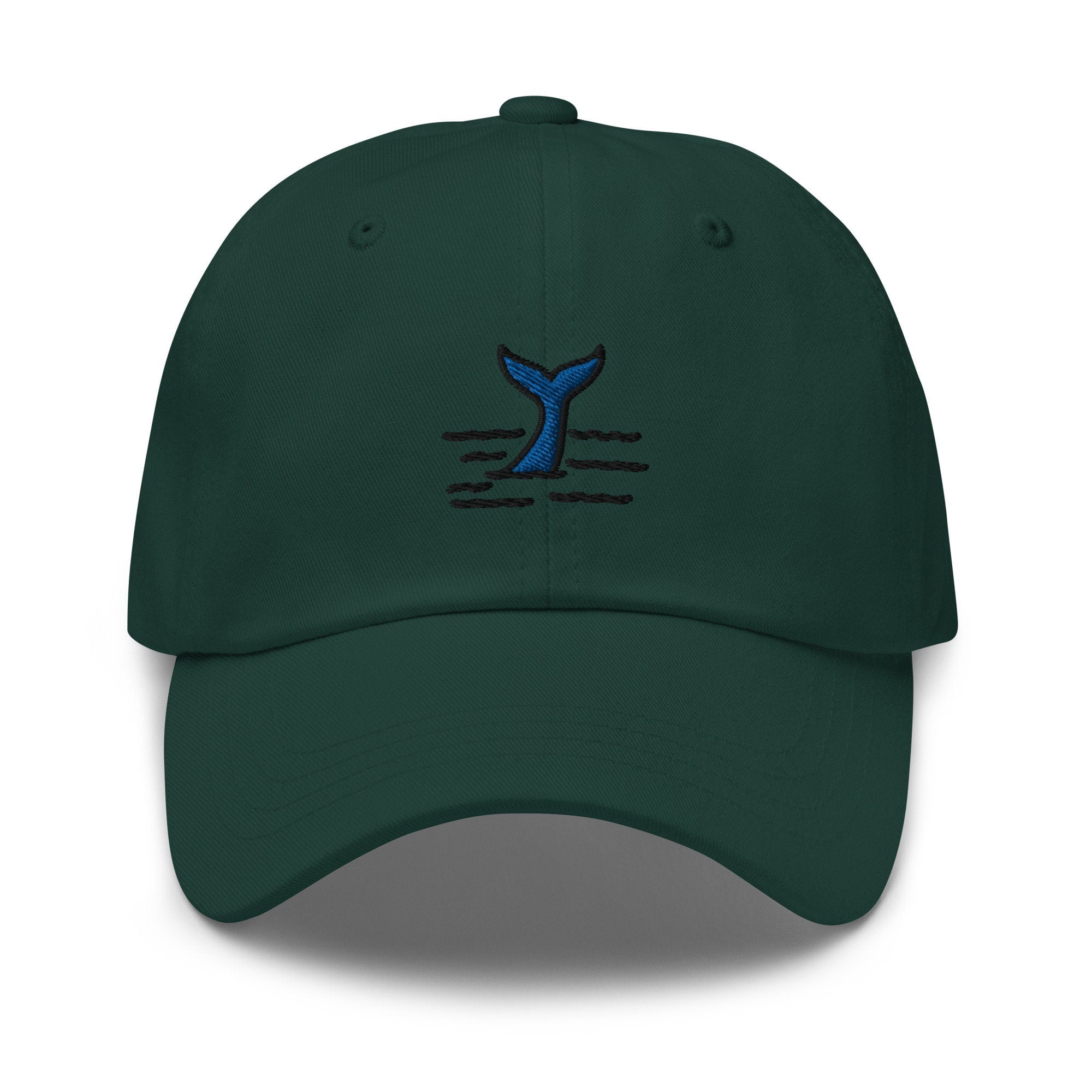 Whale Tail Embroidered Dad Hat