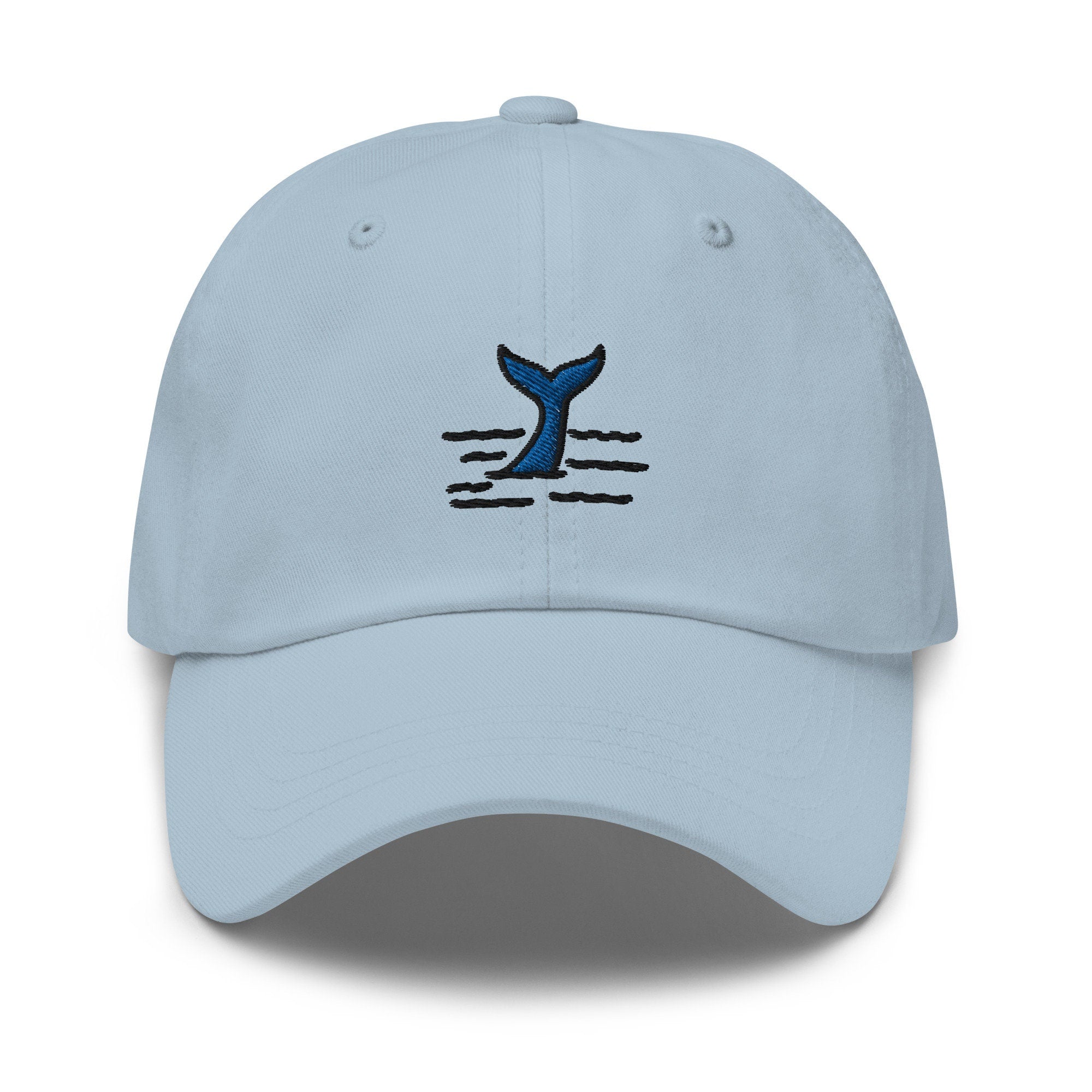 Whale Tail Embroidered Dad Hat