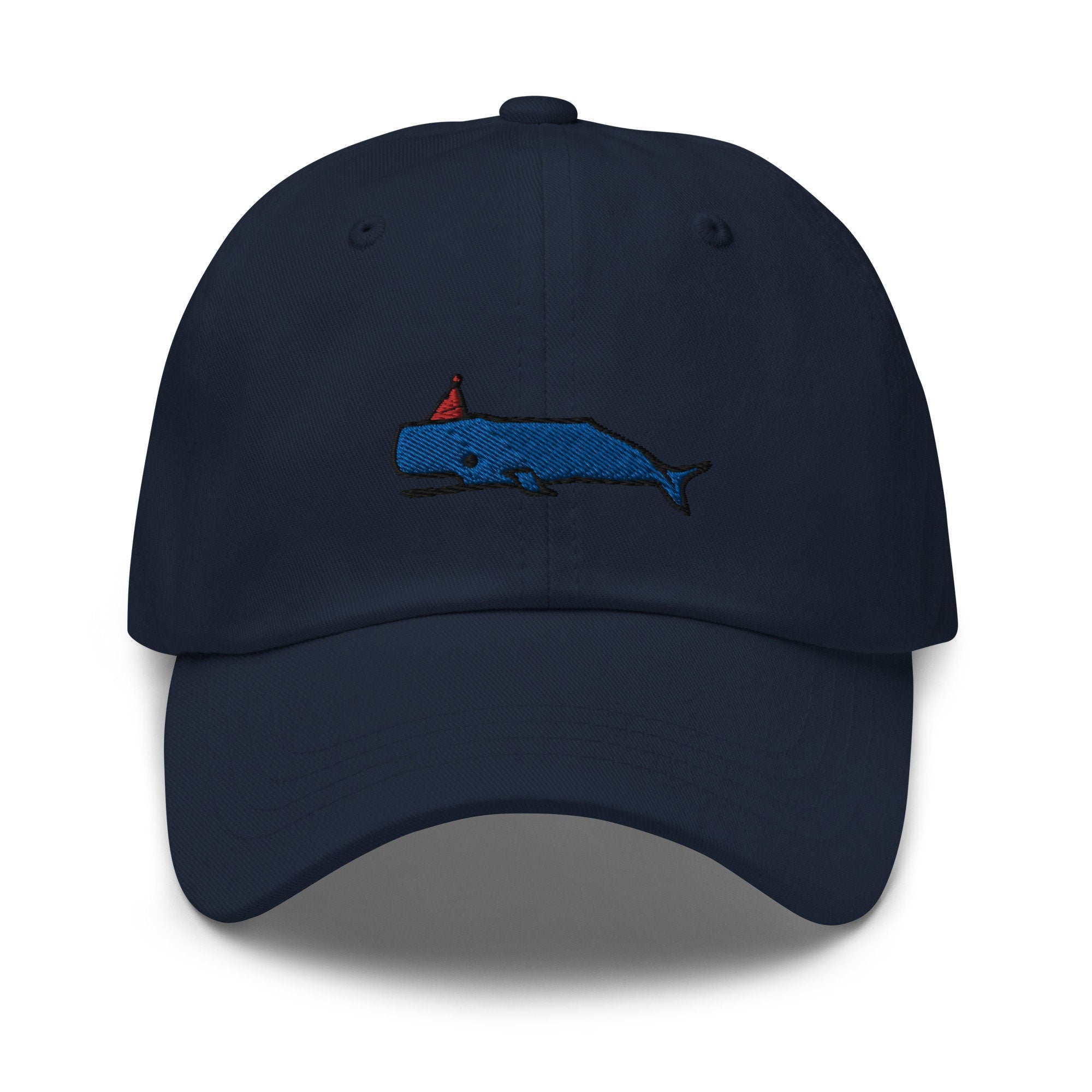 Party Whale Embroidered Dad Hat