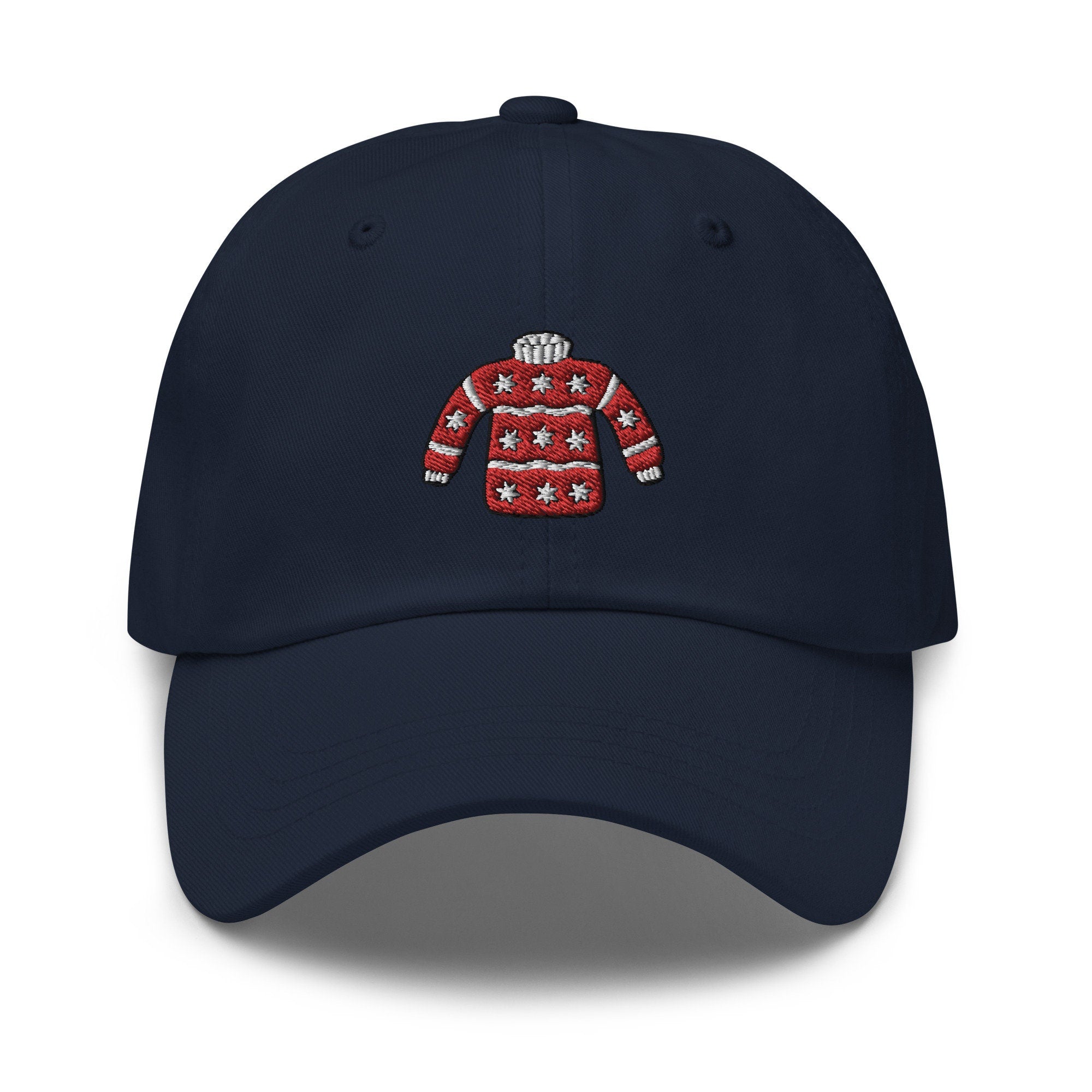 Holiday Sweater Embroidered Dad Hat
