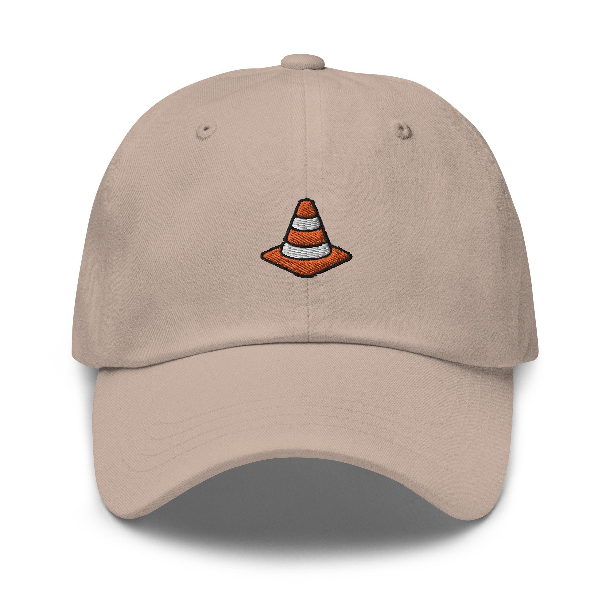 Traffic Cone Embroidered Dad Hat