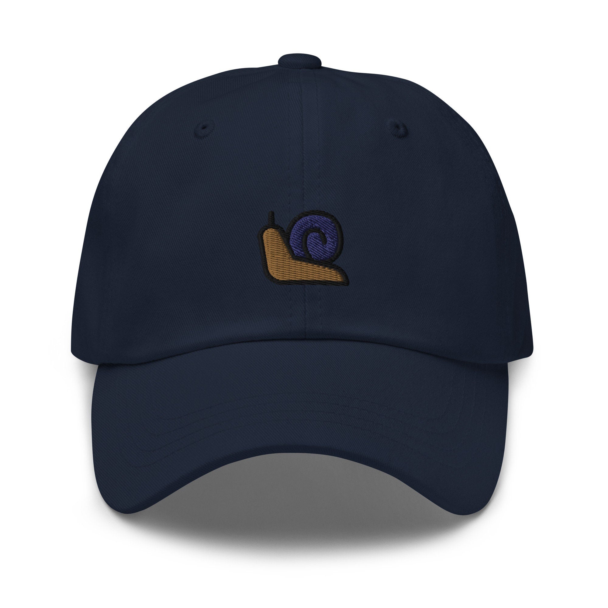 Snail Embroidered Dad Hat